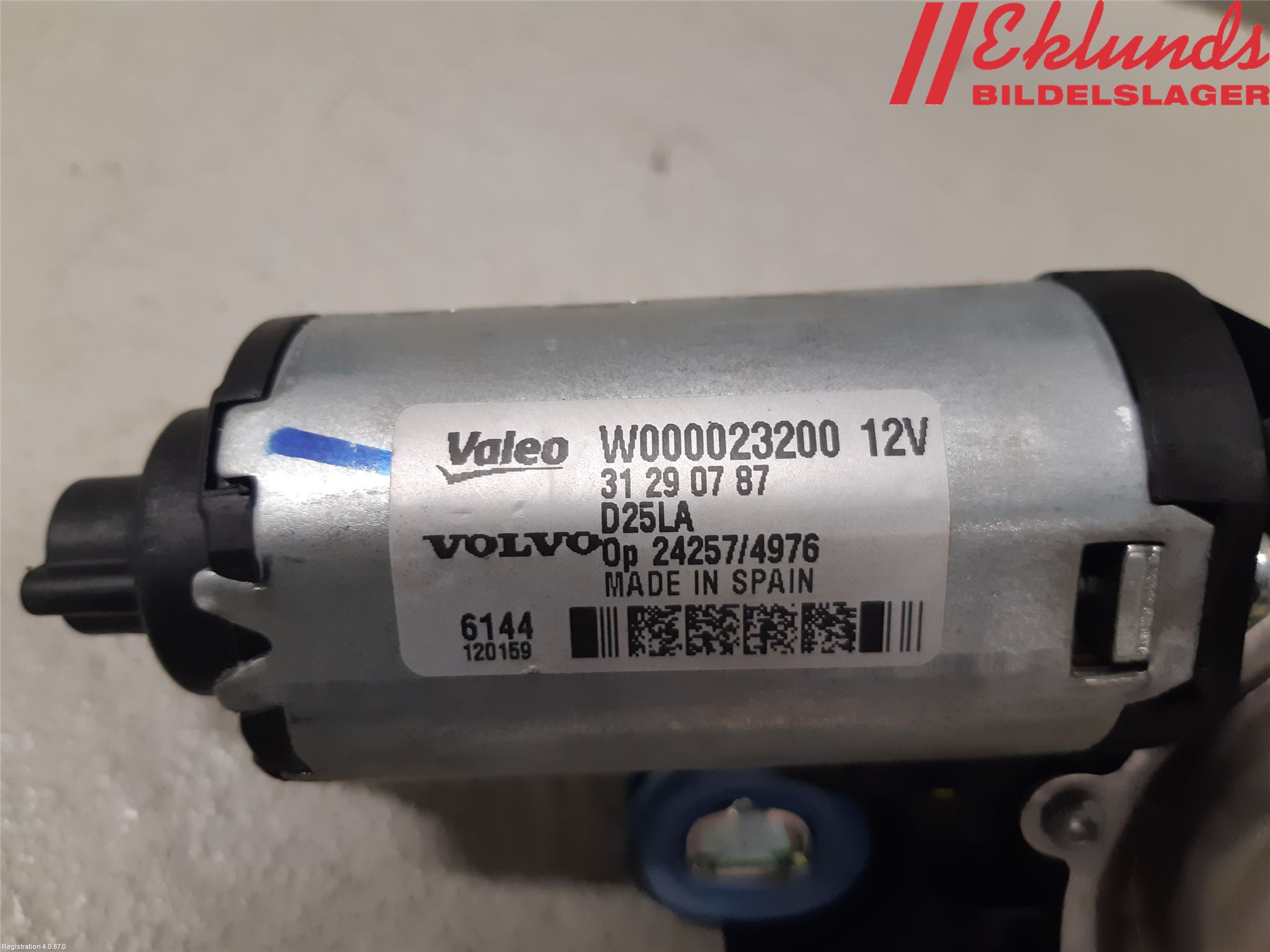 Volvo XC70 14-16 Torkarmotor Baklucka