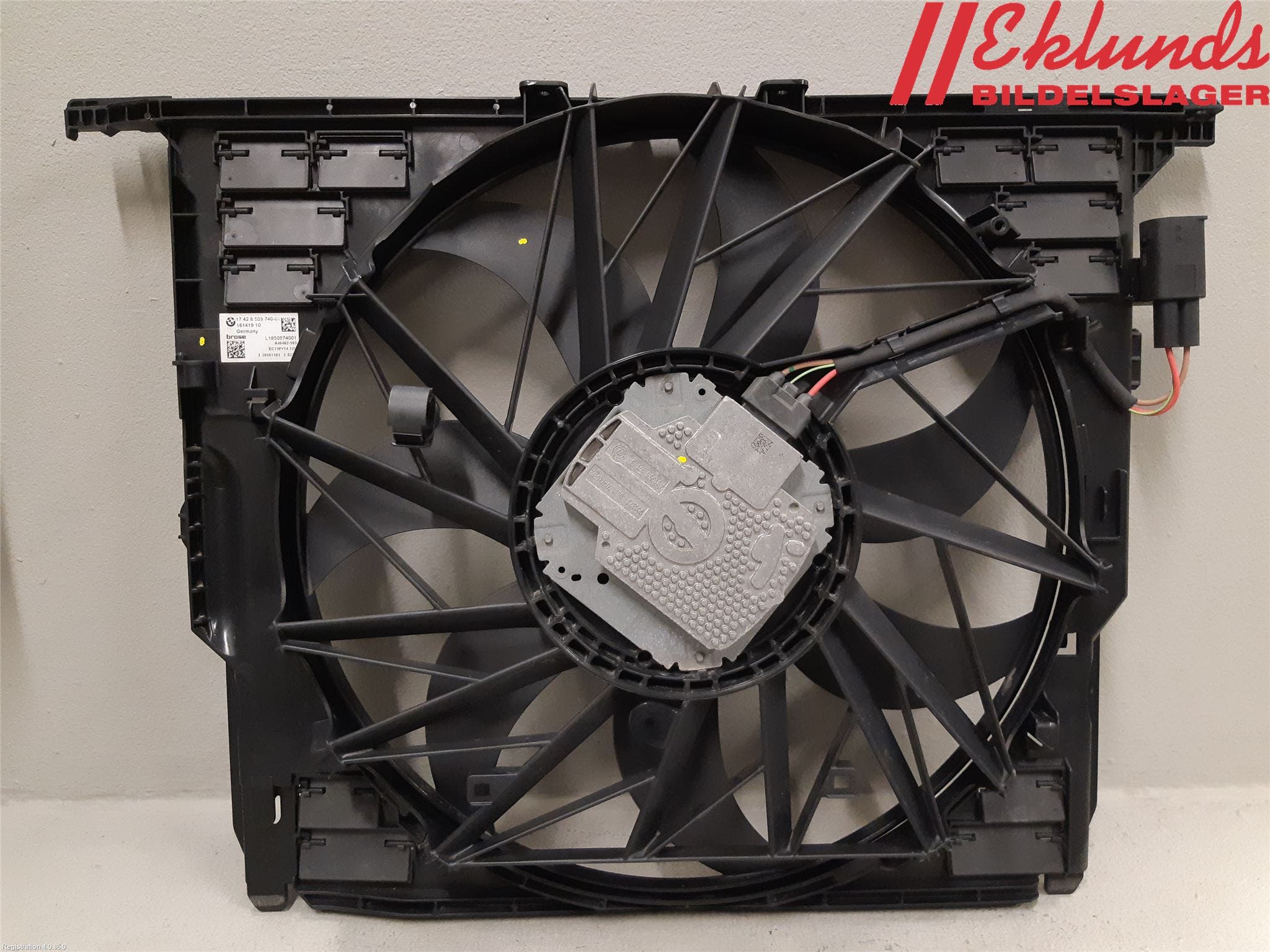 BMW 5 F10/F11/F18 09-17 Kylfläkt El