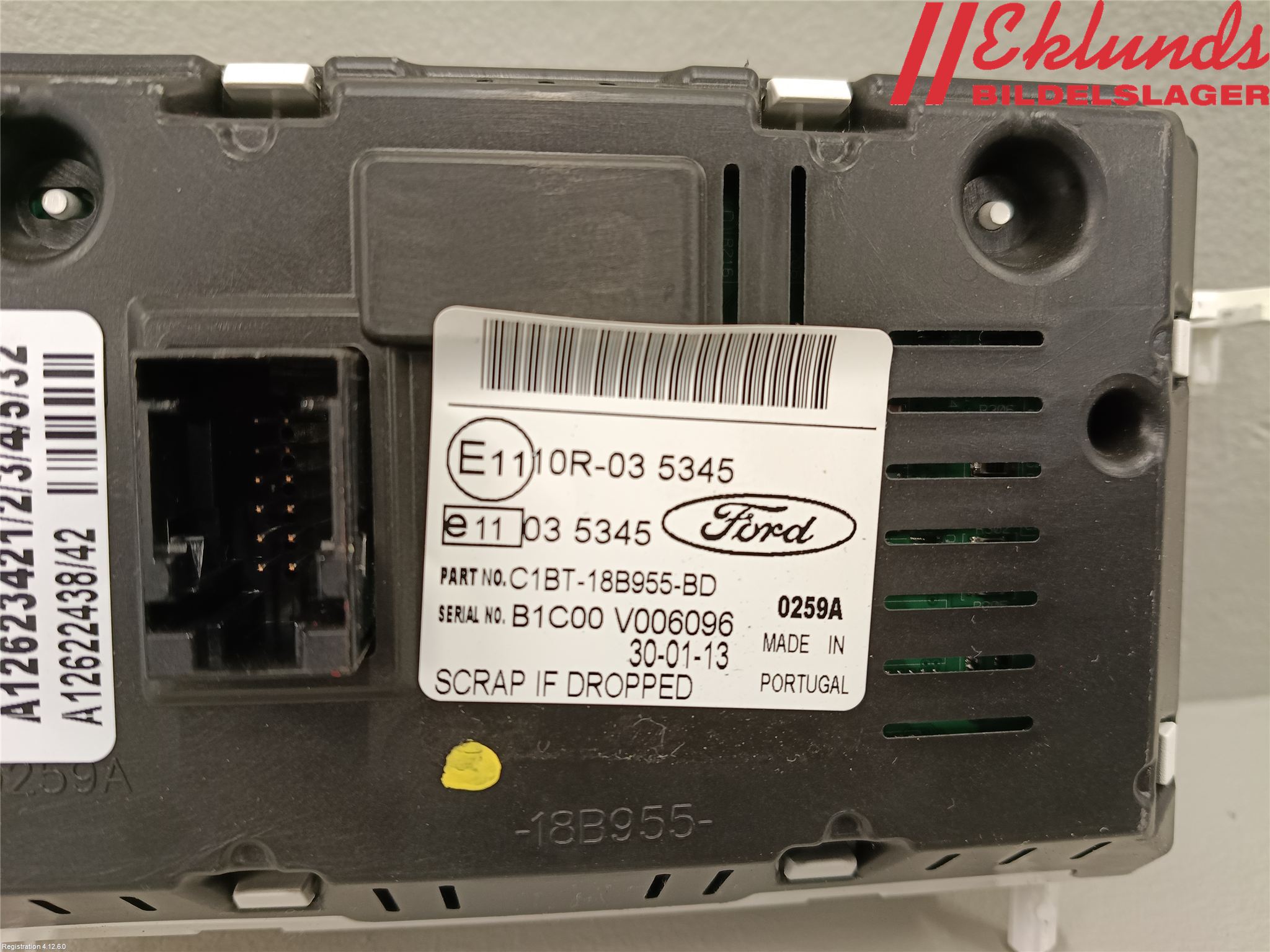 Ford B-MAX 12-17 Multifunktionsdisplay