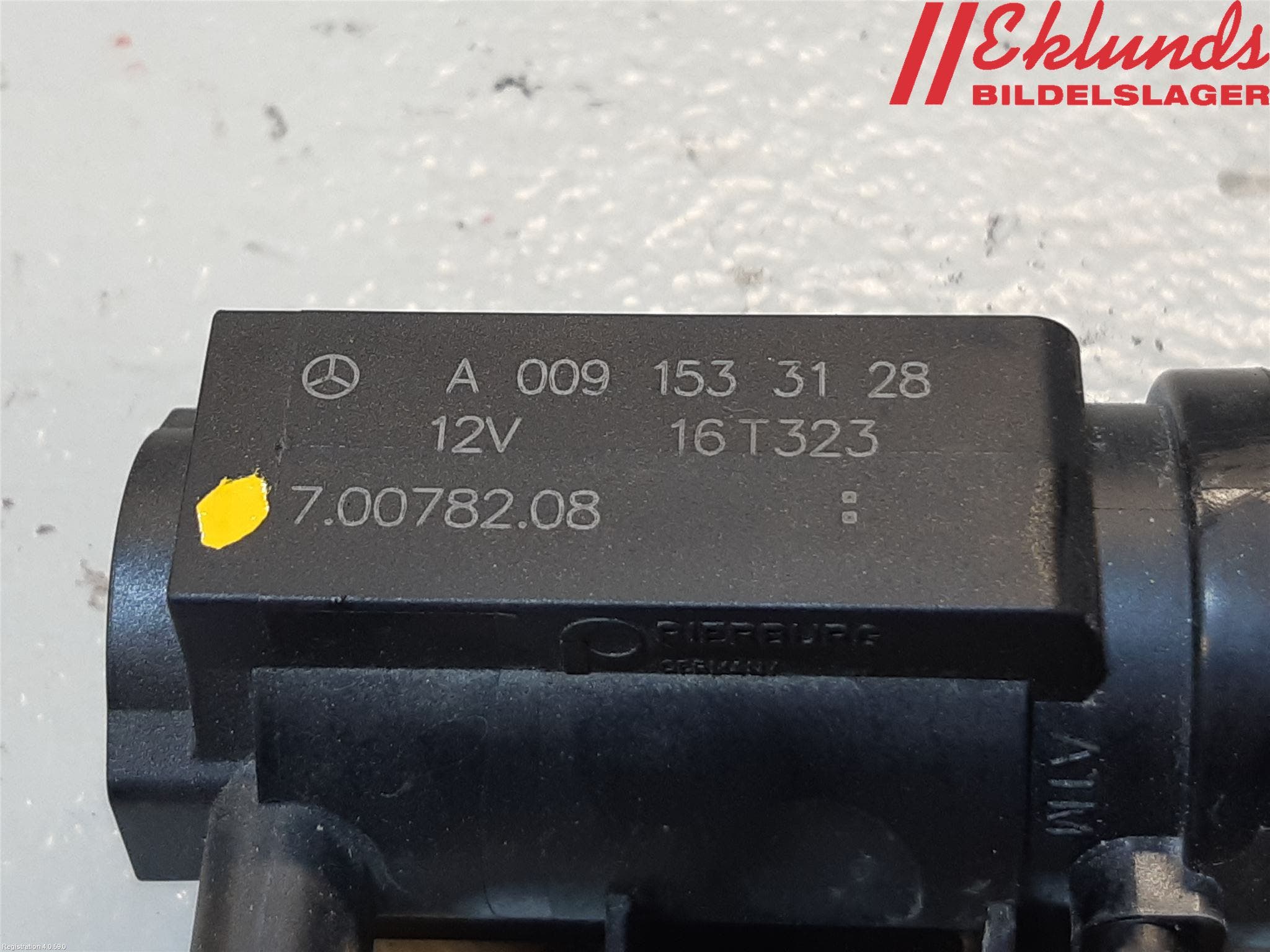 Mercedes-Benz MB SPRINTER (W906) 06-18 Vakuumventil