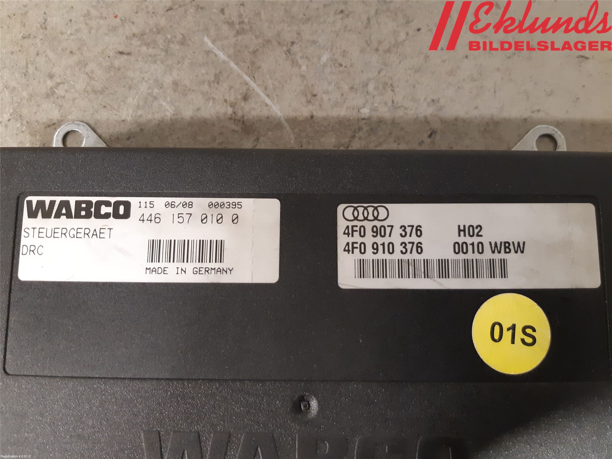 Audi A6/S6     05-11 Styrenhet Övrigt