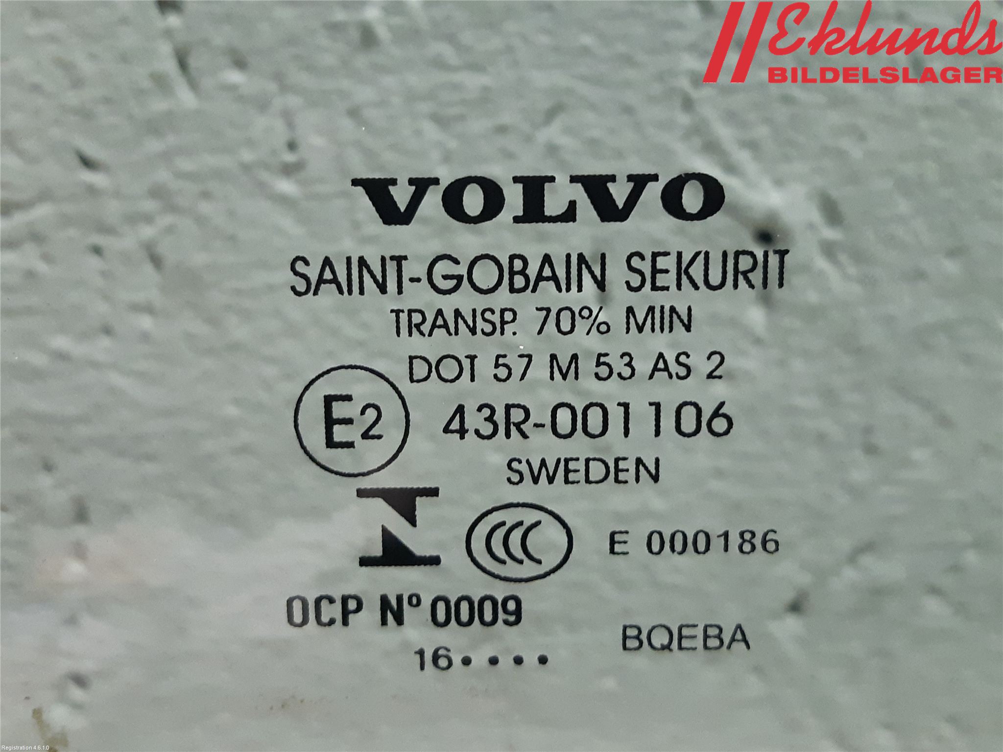Volvo XC90/RECHARGE 16- Dörruta Fram Höger