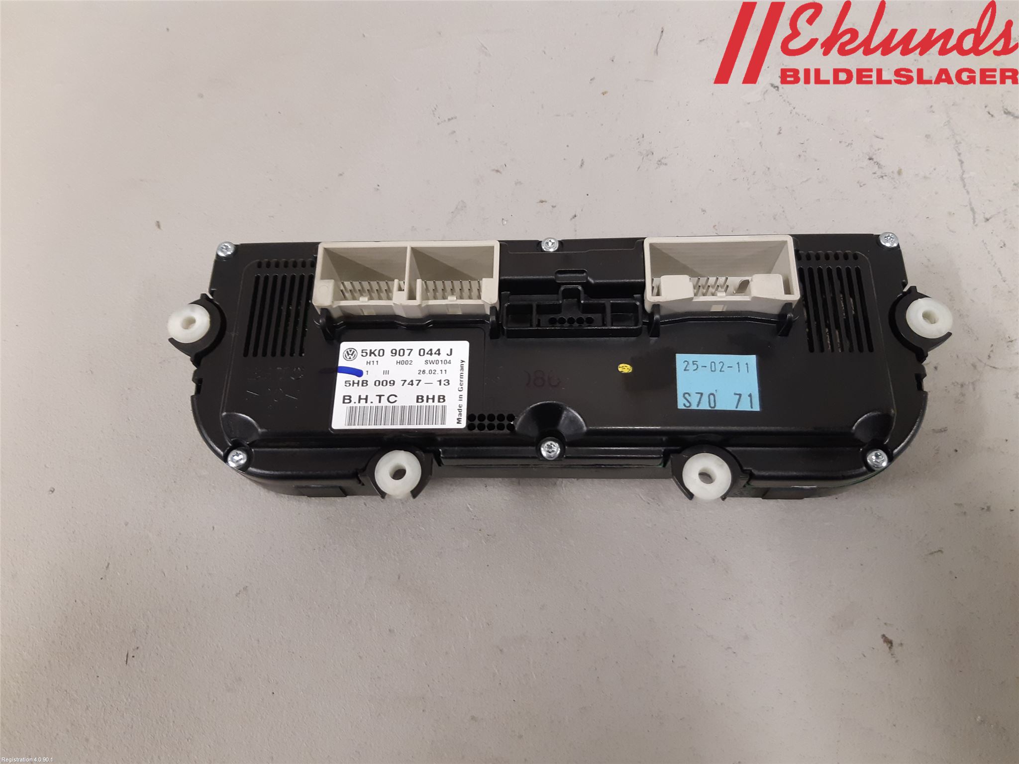 Volkswagen VW SHARAN 11- Ac Styrenhet Ac Manöveren
