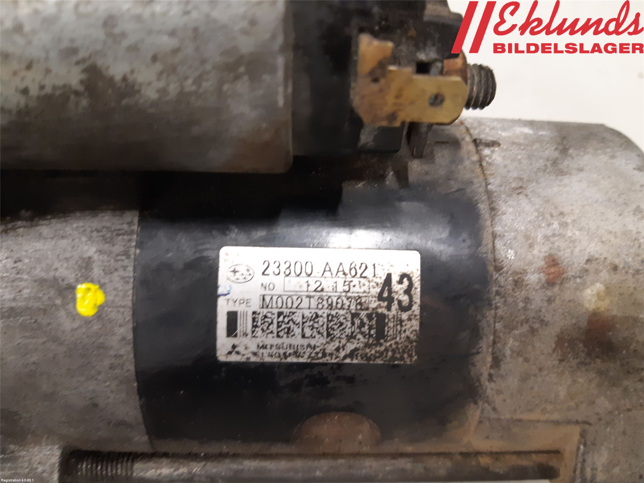 Subaru OUTBACK 10-15 Startmotor Diesel