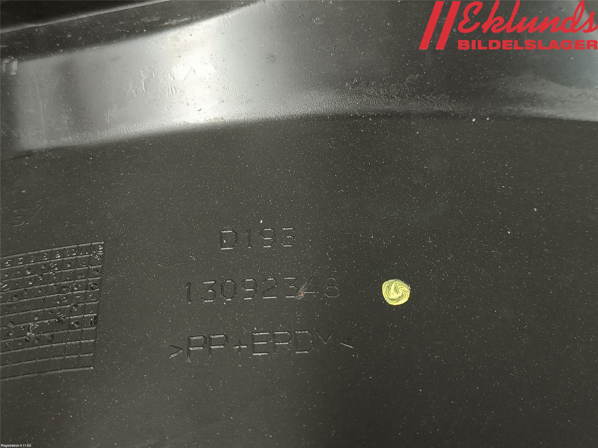 Fiat 500 07- Skärm Inner