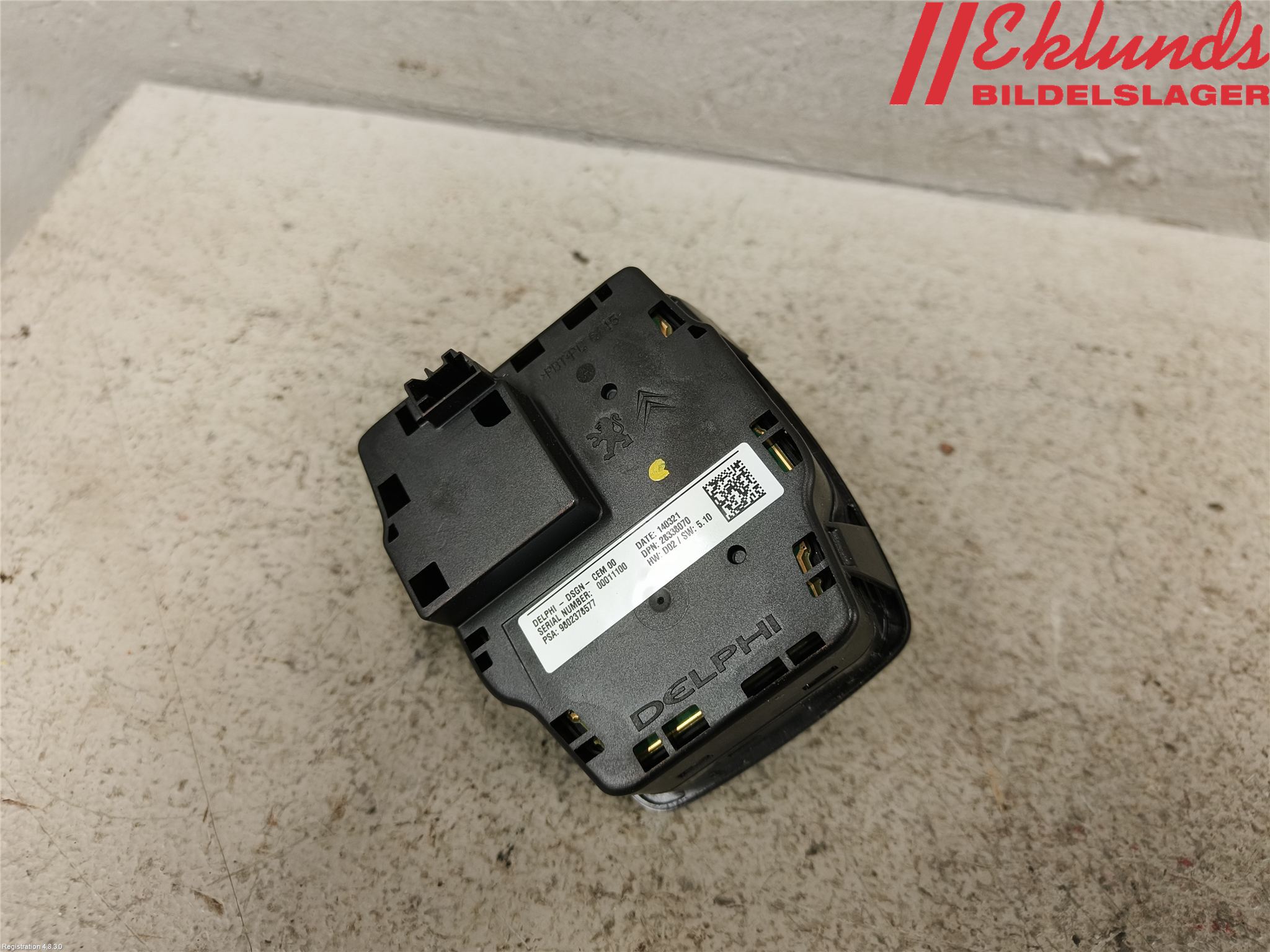 Peugeot 508 11-18 Strömställare Multifunktion