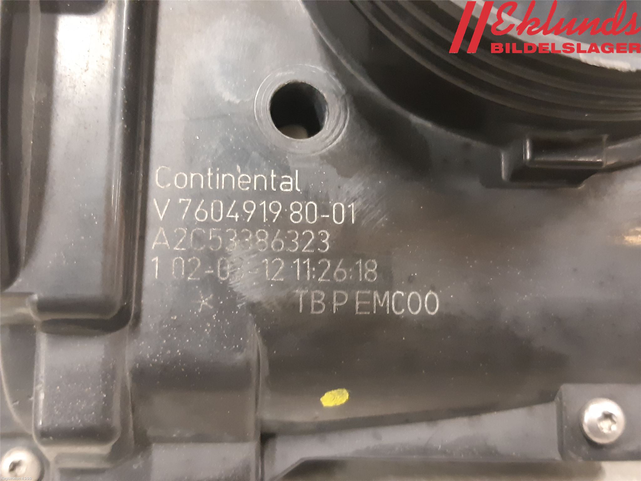 Seat ALTEA Injspjällhus