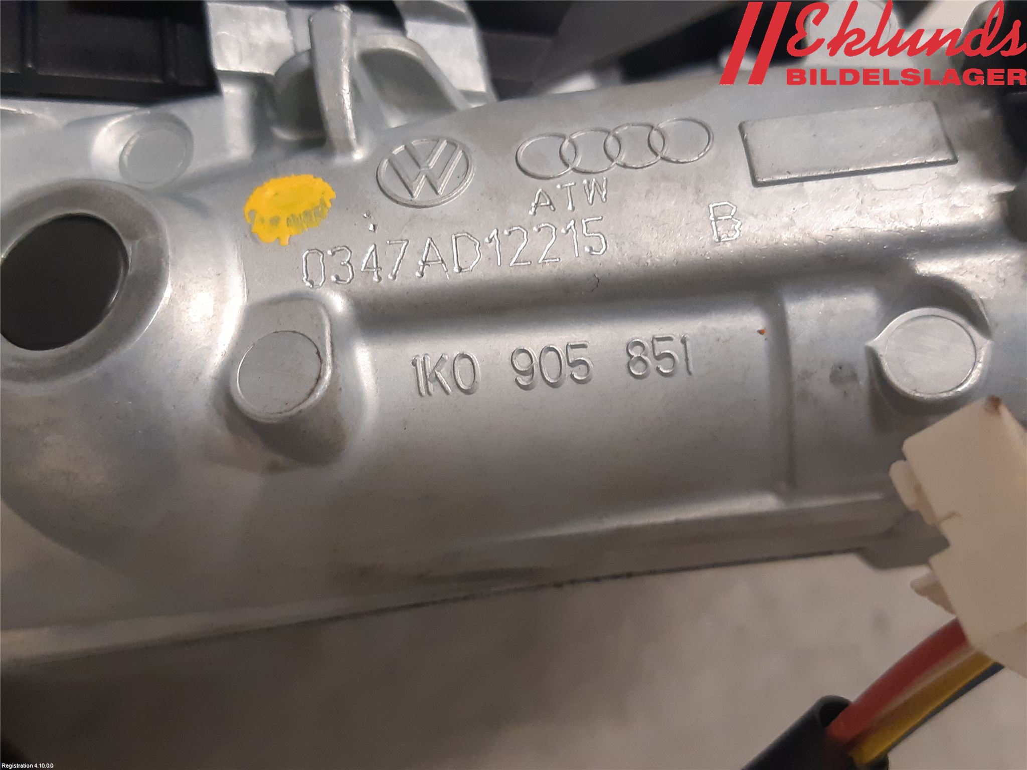 Volkswagen VW TOURAN 10-15 Tändlås