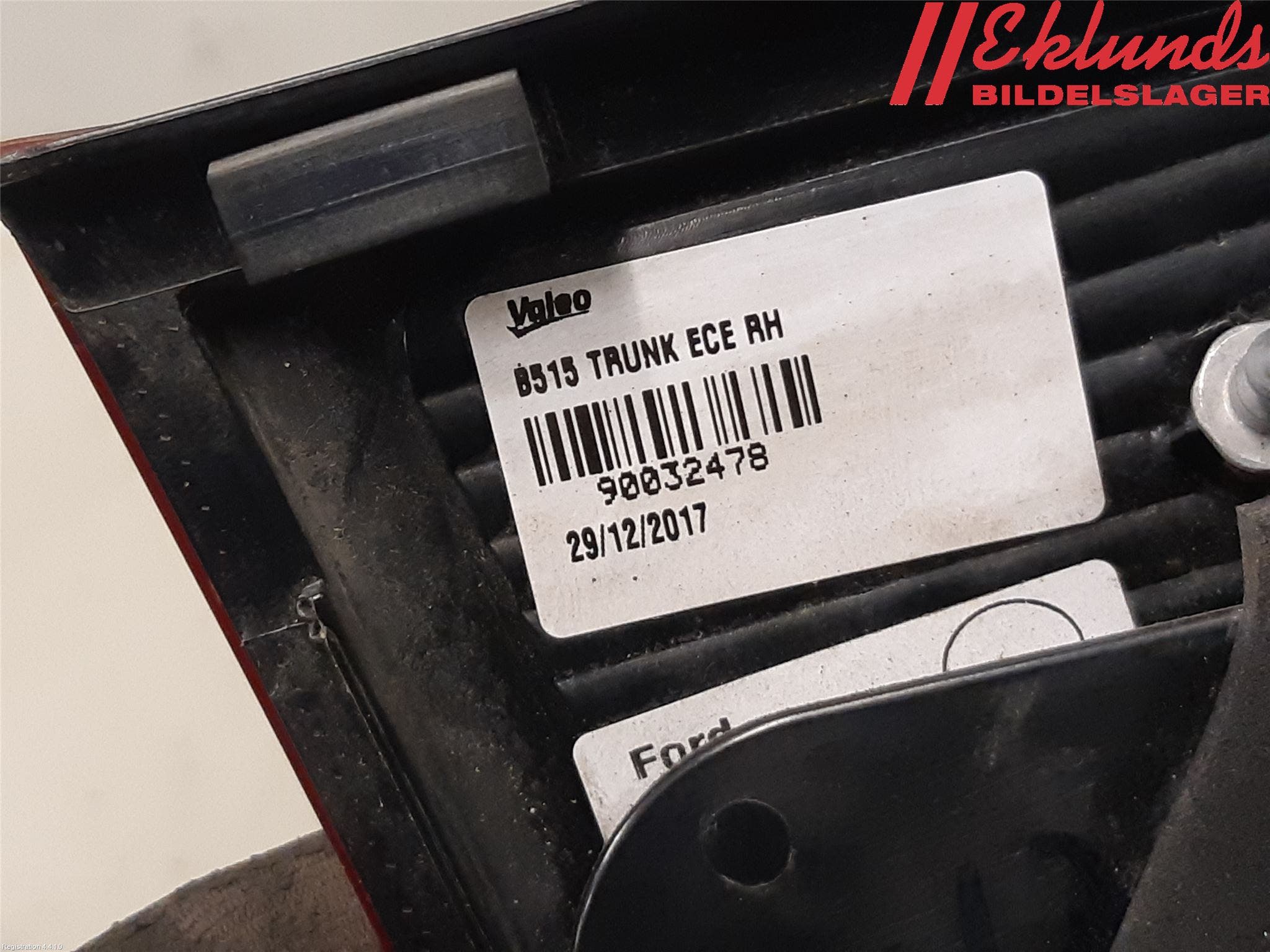 Ford ECOSPORT 17- Bakluckehandtag