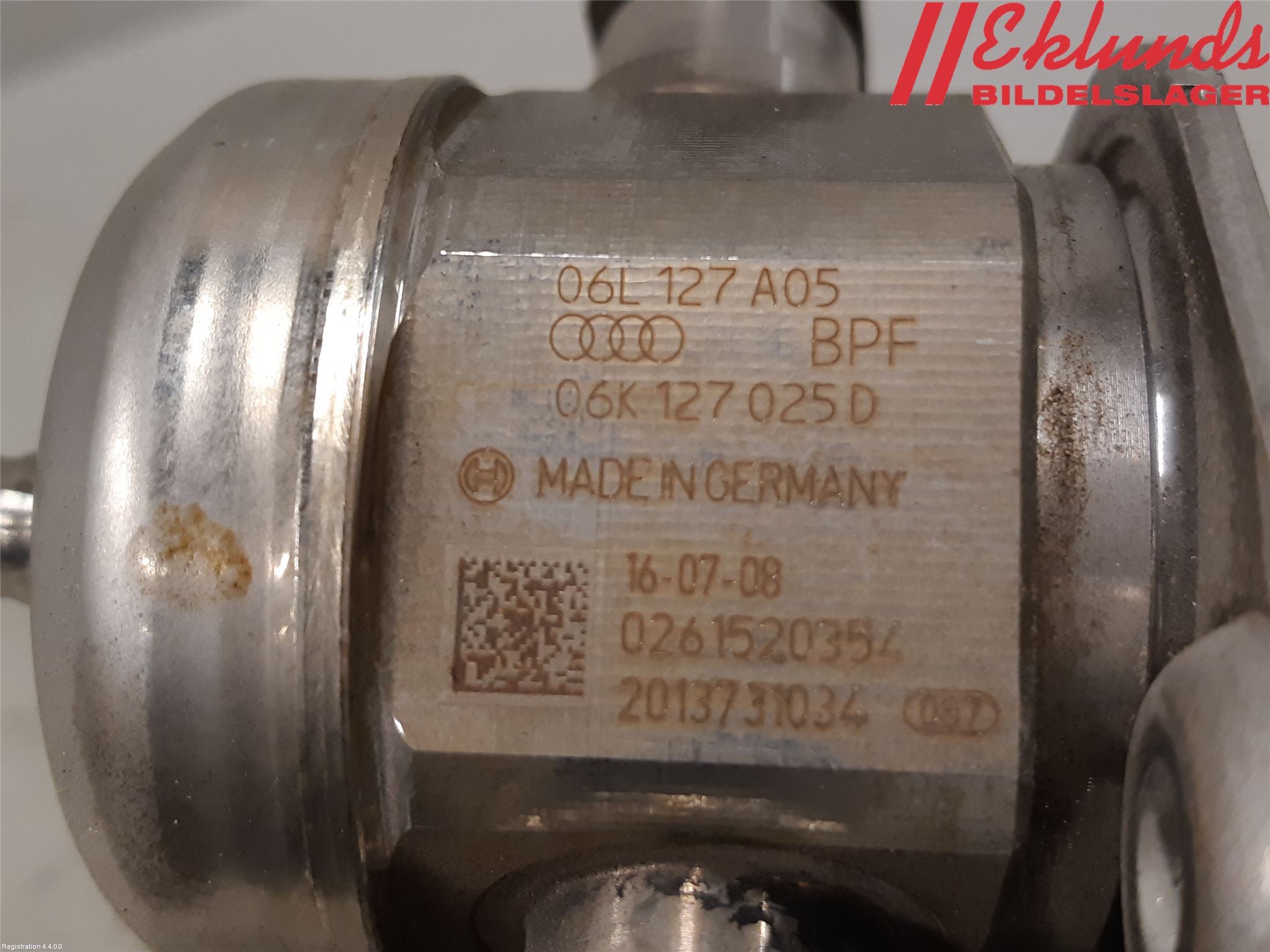 Audi A5 07-16 Bränslepump Mek