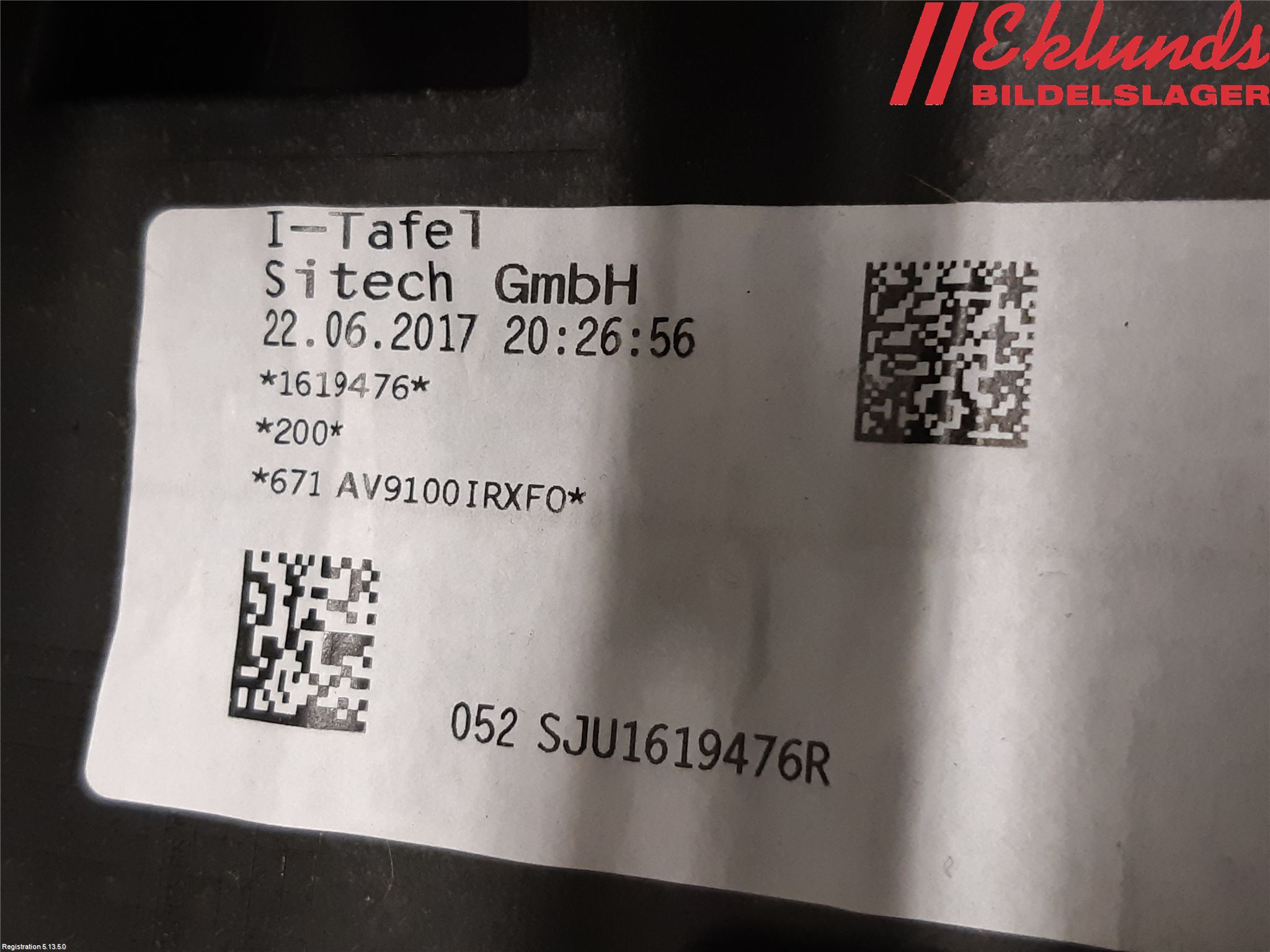 Volkswagen VW PASSAT 15-19 Instrumentbräda