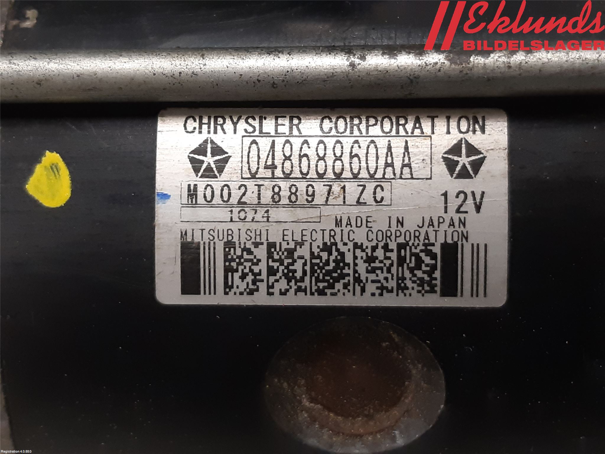 Lancia VOYAGER Startmotor Diesel