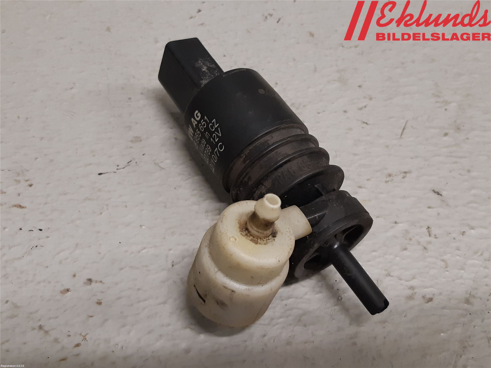 Volkswagen VW GOLF PLUS/CROSS GOLF 04-14 Spolarpump Vindruta