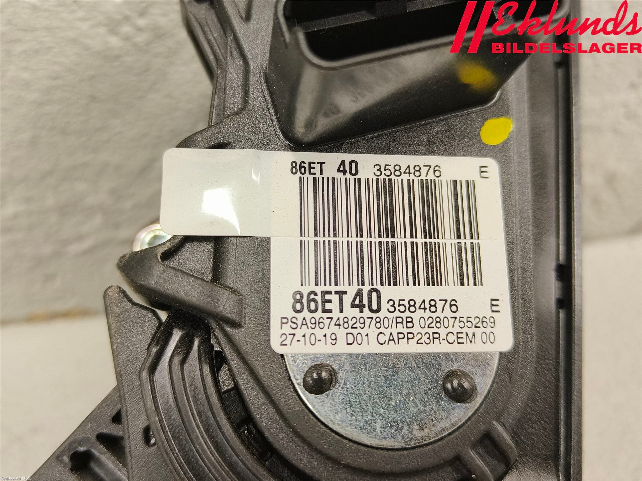 Opel VIVARO 20- Gaspedal