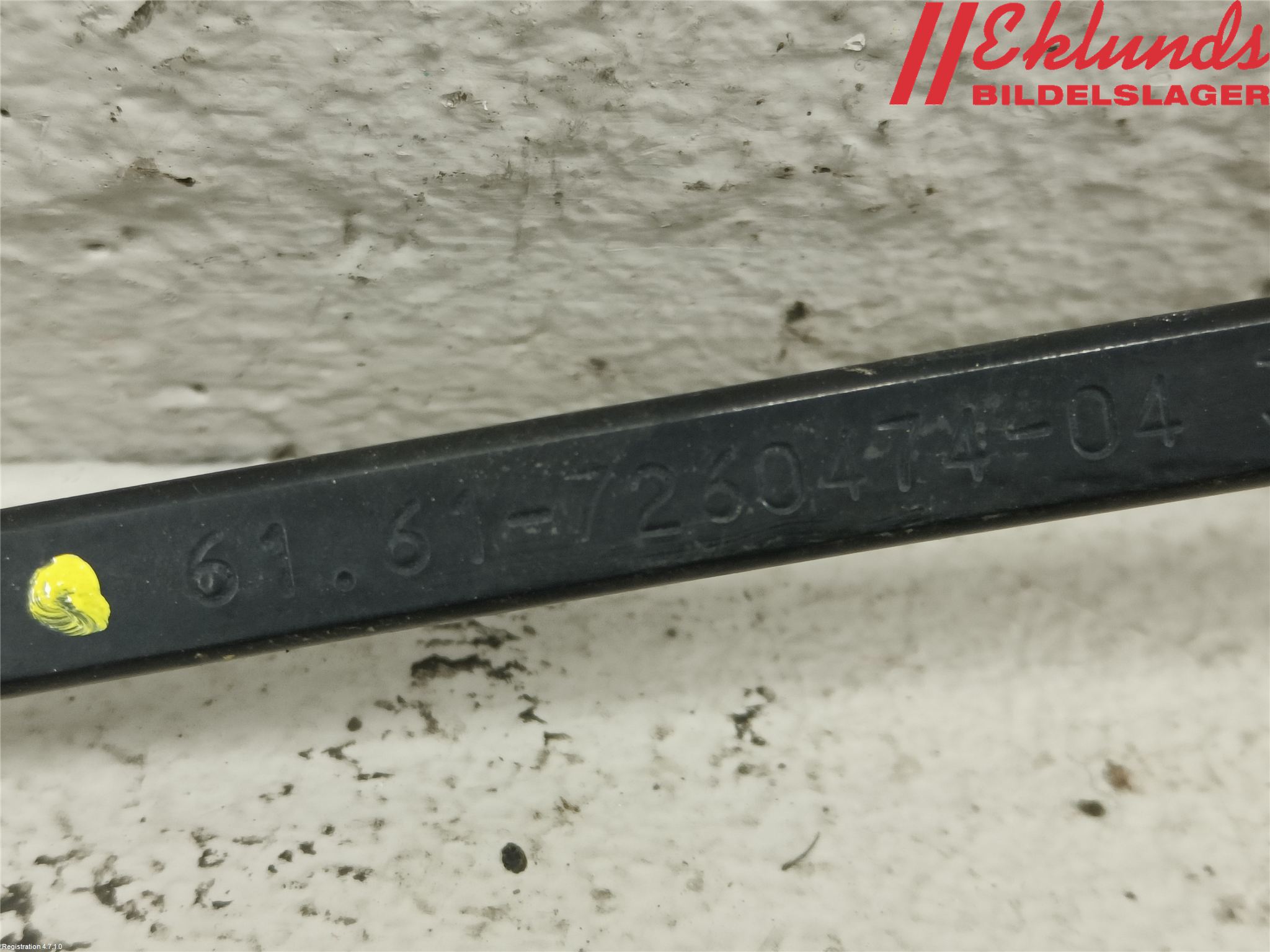 BMW 3 F30/F31/F80 12-19 Torkararm Armar Vindruta
