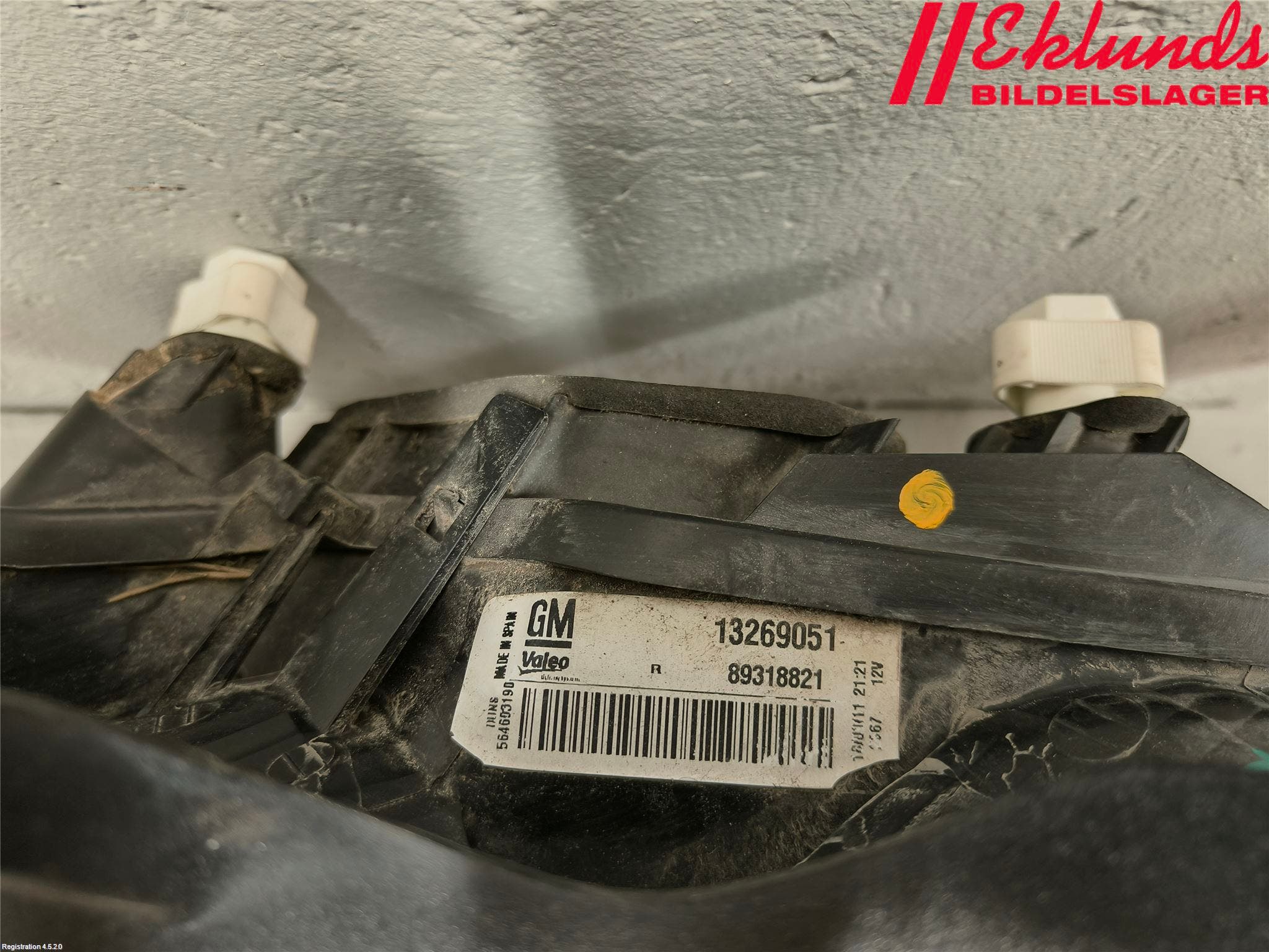 Opel CORSA D 07-14 Bakljus Höger