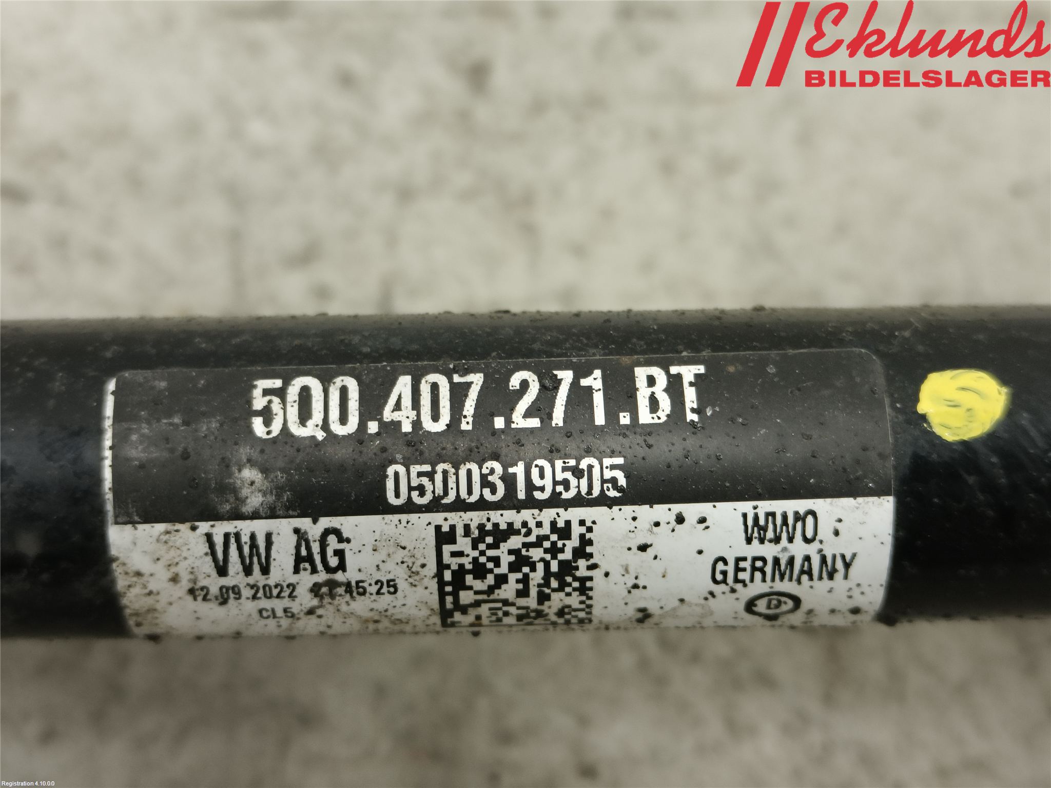 Audi A3/S3 8Y 21- Drivaxel Fram Vänster