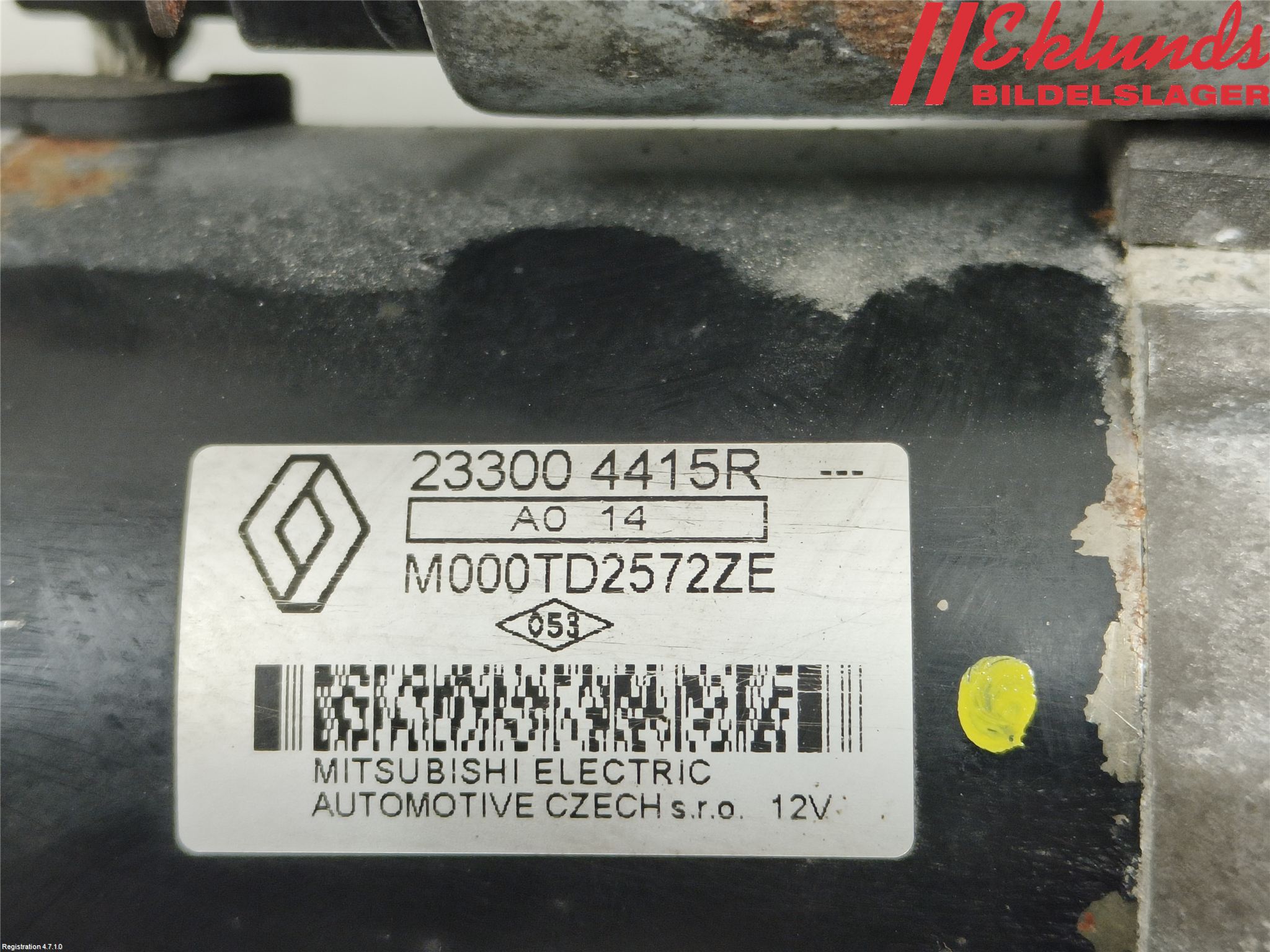 Nissan QASHQAI 17-21 Startmotor
