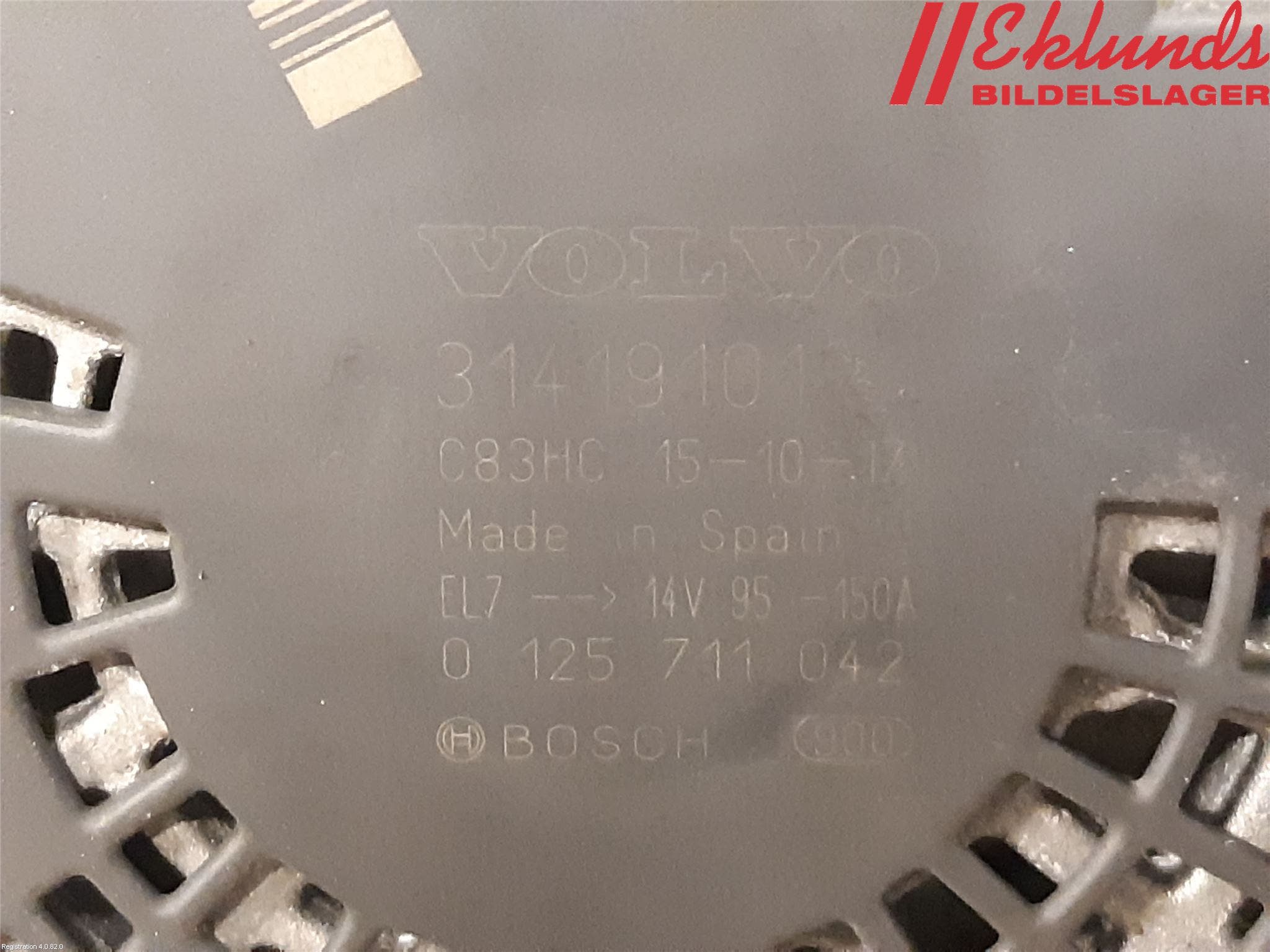 Volvo V40 12-19 Generator