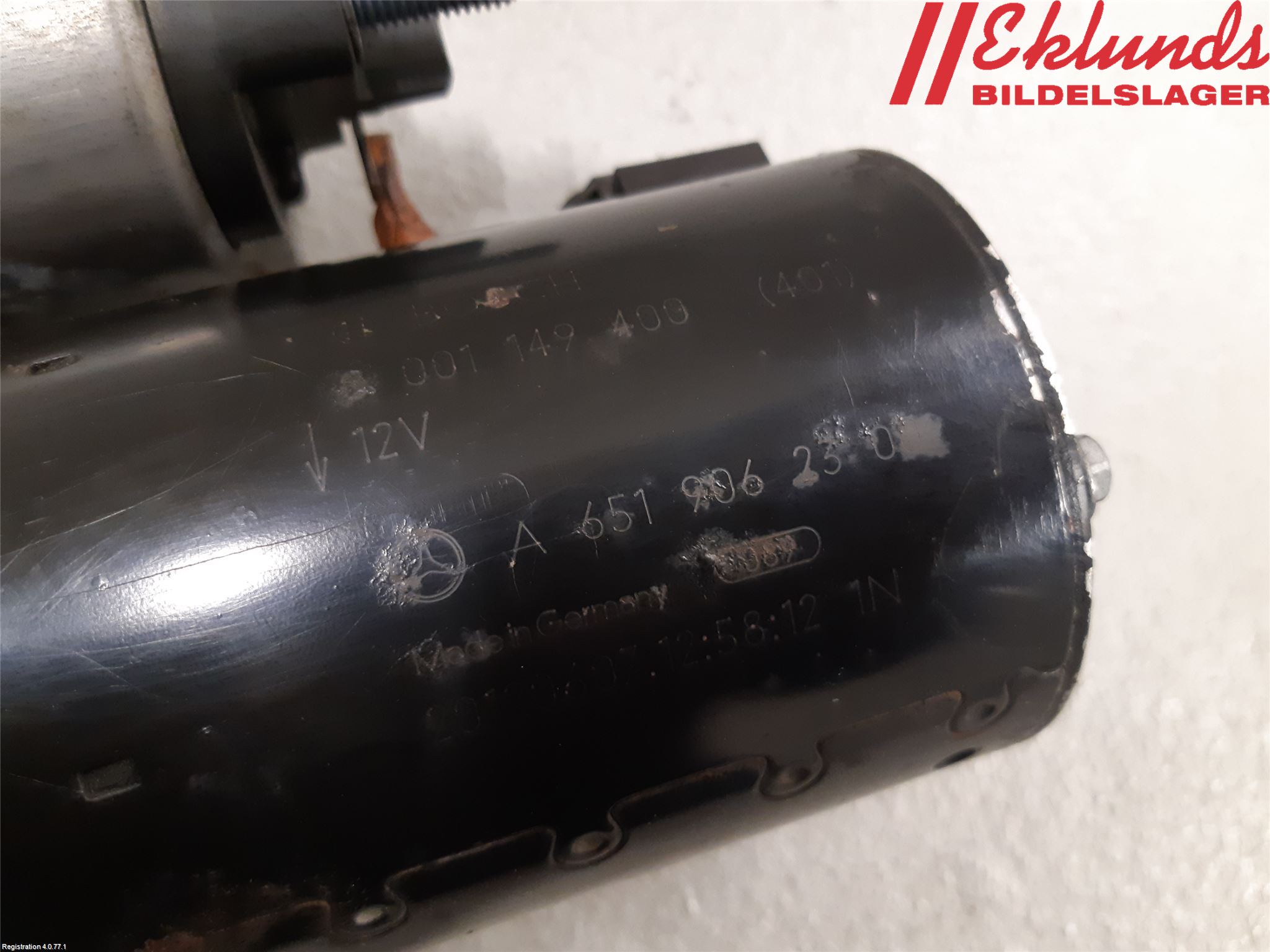 Mercedes-Benz MB E-KLASS (W212) 09-16 Startmotor Diesel