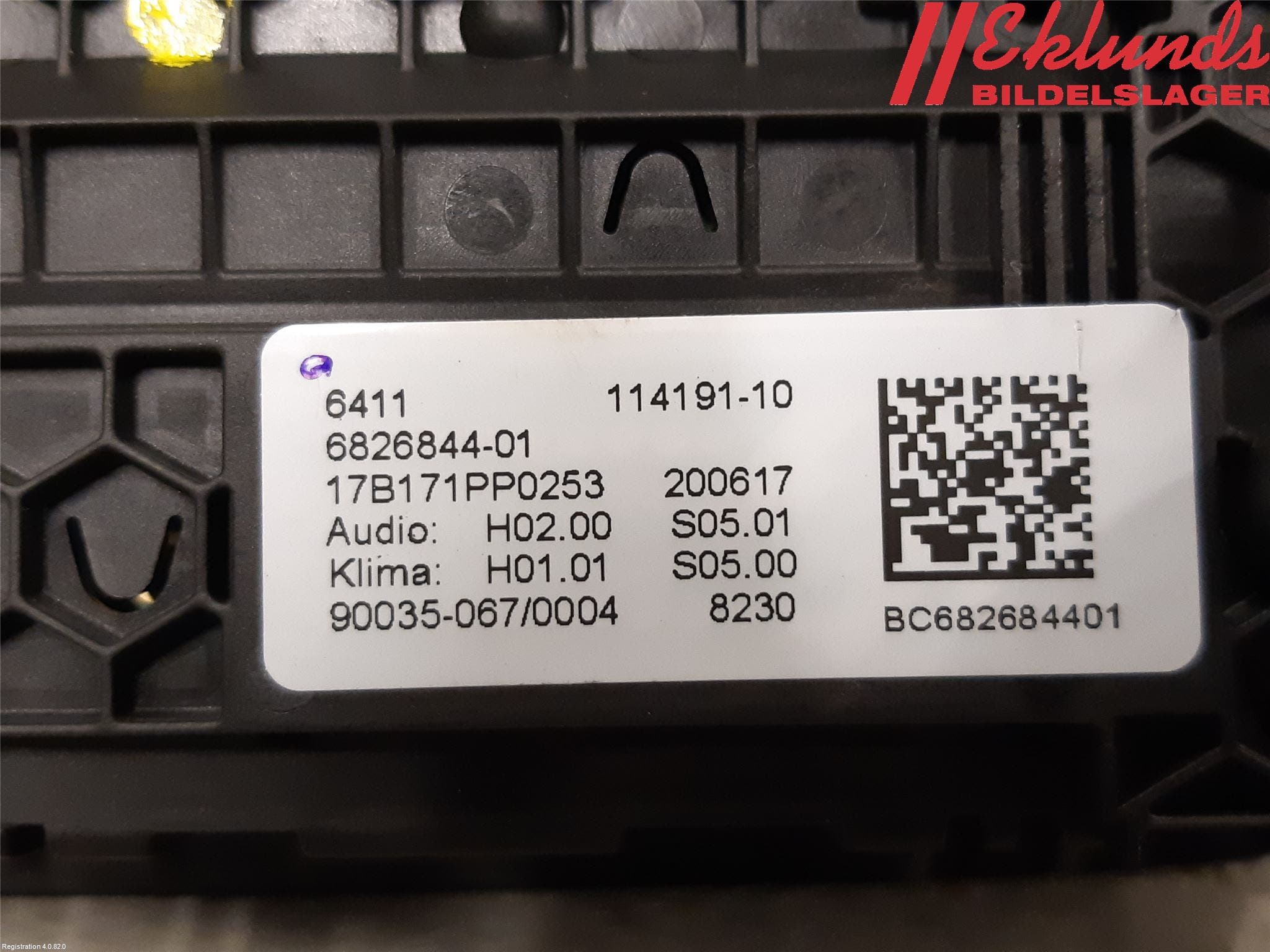 BMW 5 G30/G31/F90 17-23 Ac Styrenhet Ac Manöveren