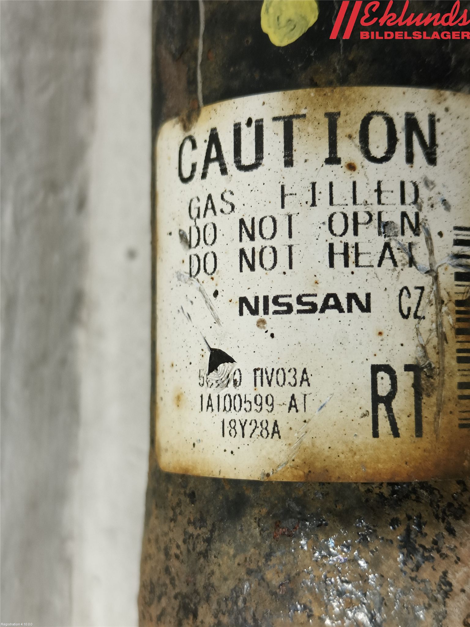 Nissan QASHQAI 17-21 Stötdämpare Bak