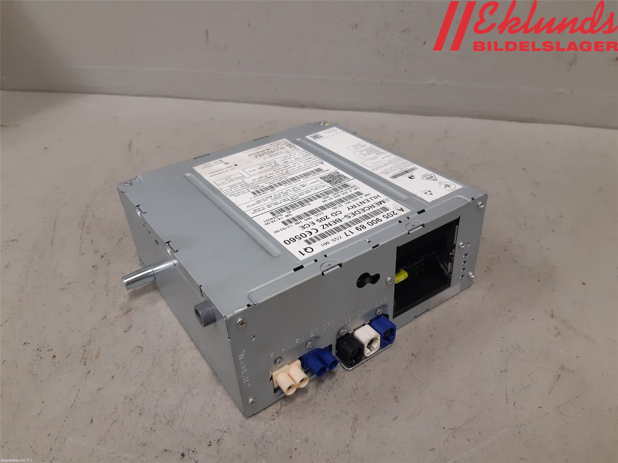 Mercedes-Benz MB C-KLASS (W205) 14-21 Cd Radio - Multimediapanel