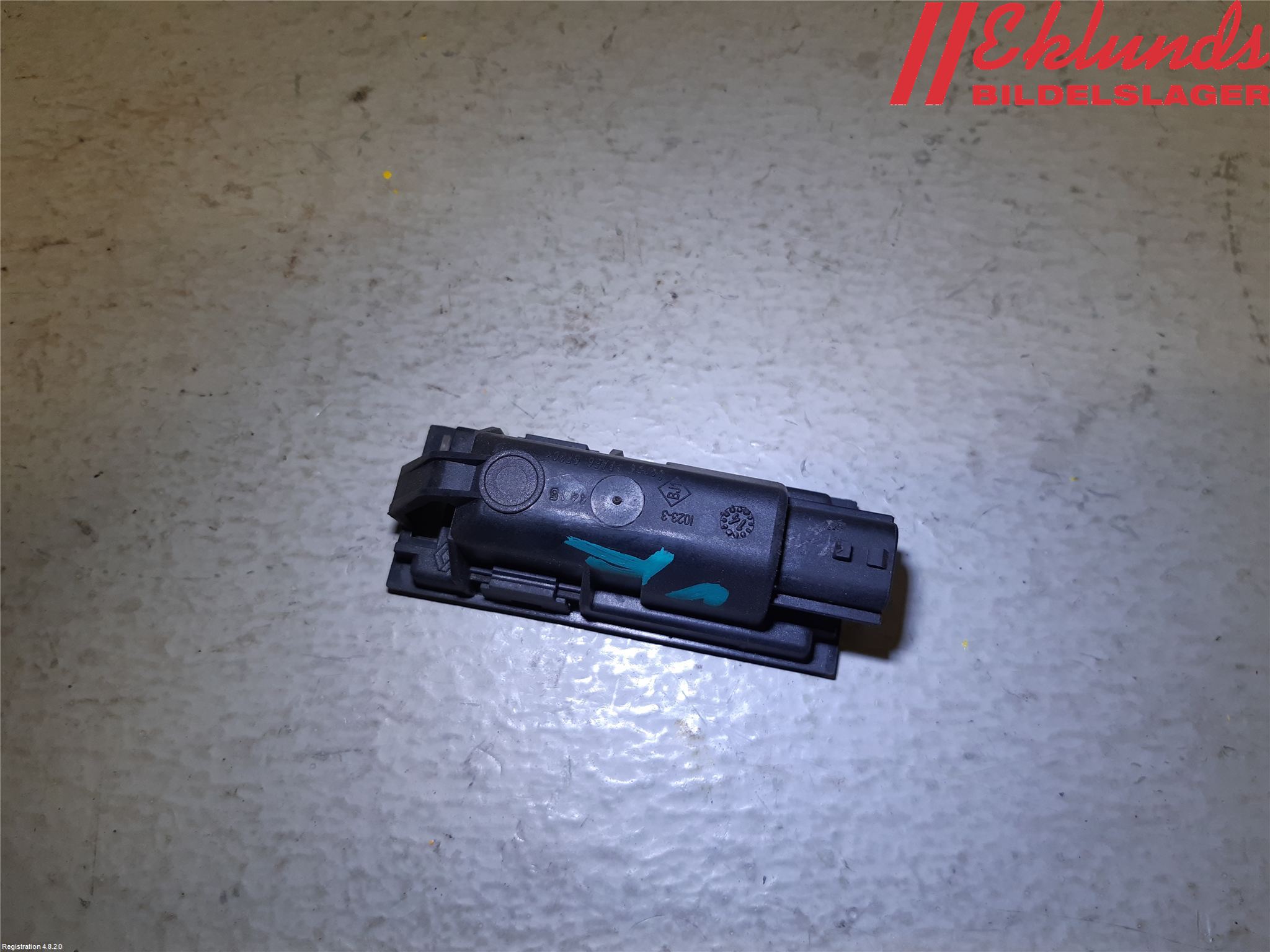 Renault CLIO IV 12-16 Skylt Belysning