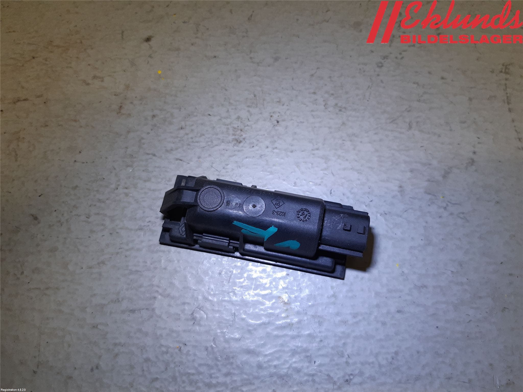 Renault CLIO IV 12-16 Skylt Belysning