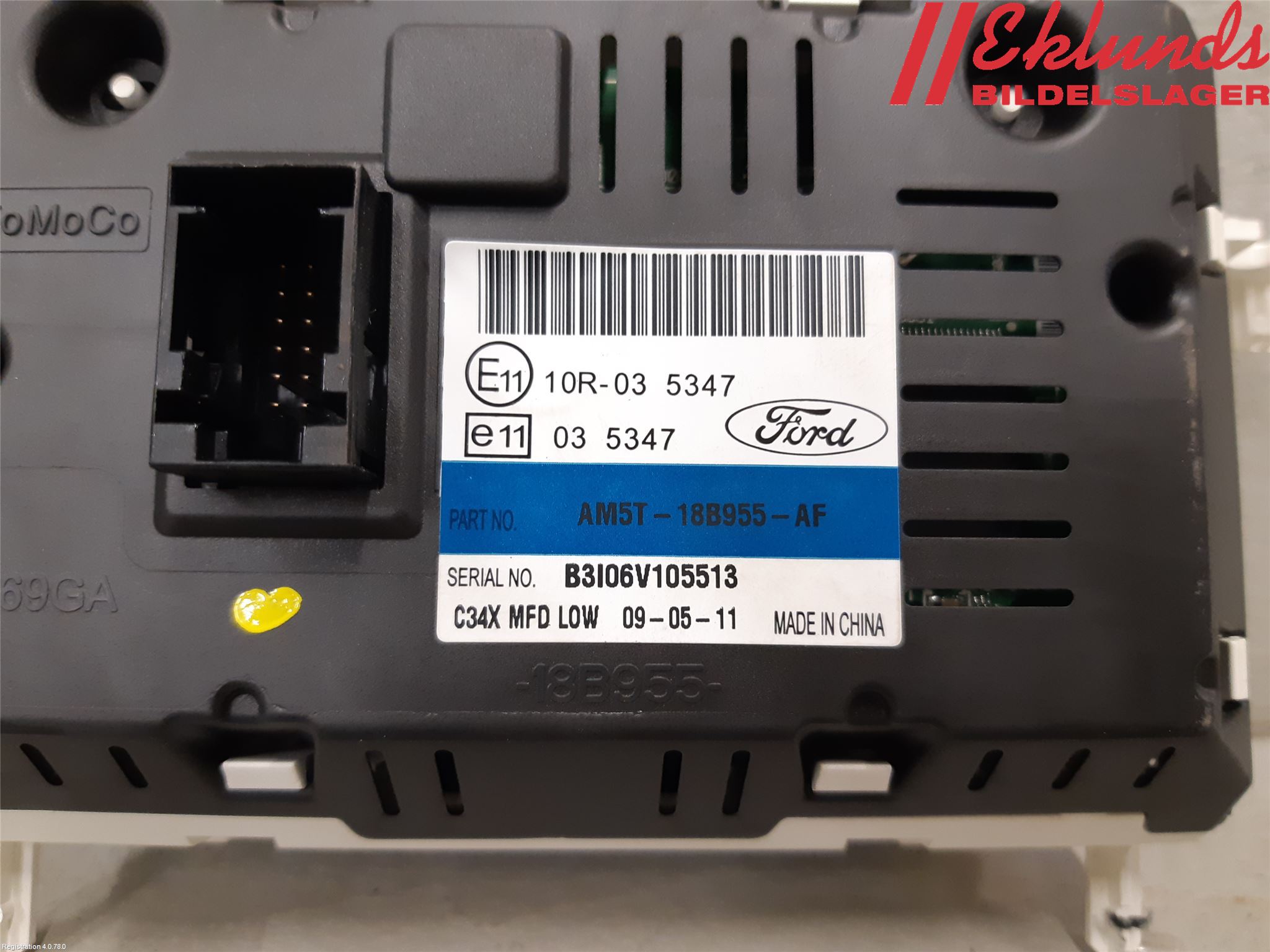 Ford FOCUS 11-14 Multifunktionsdisplay