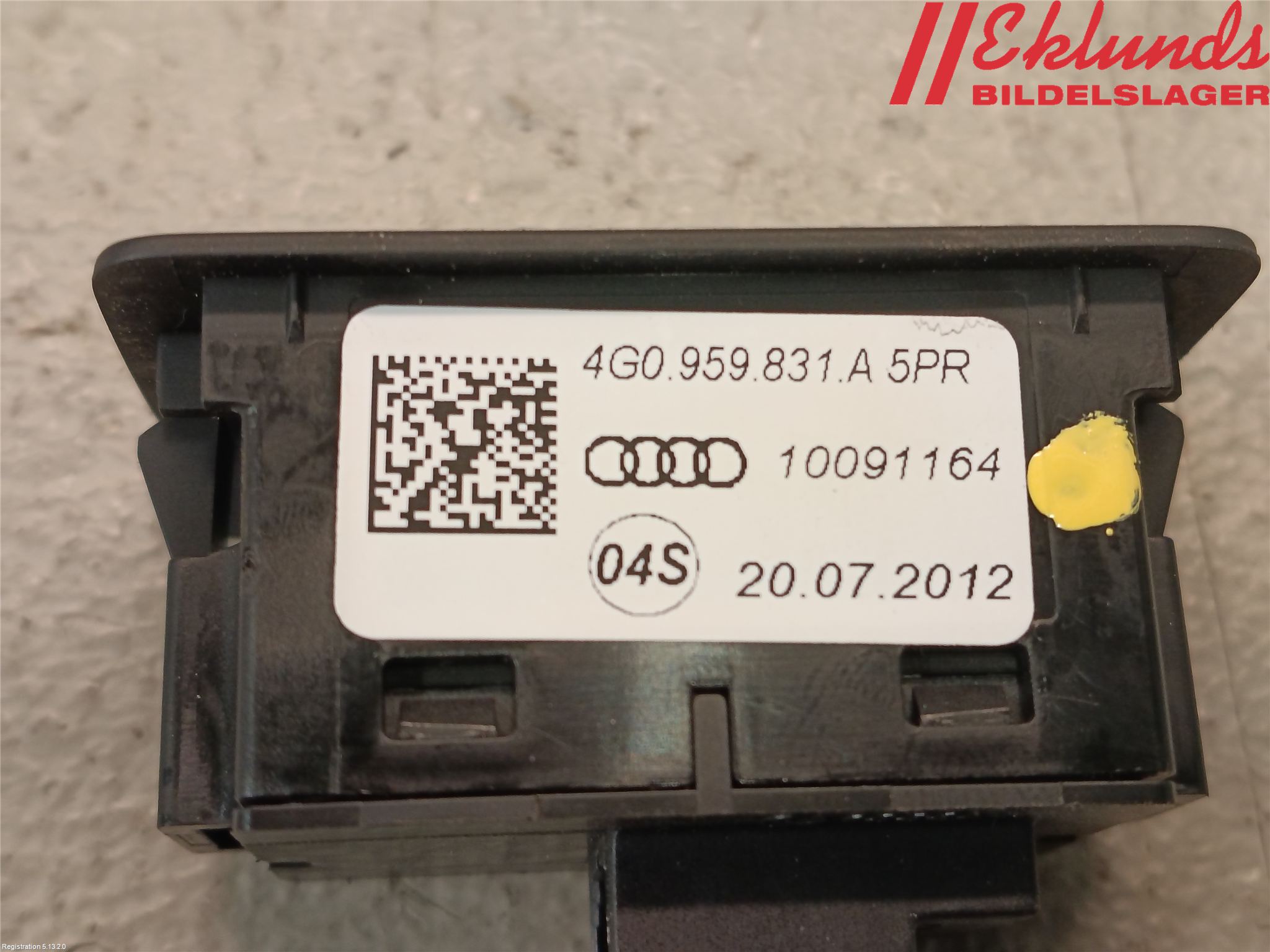 Audi A4 ALLROAD 09-16 Bakluckeöppnare Automatisk