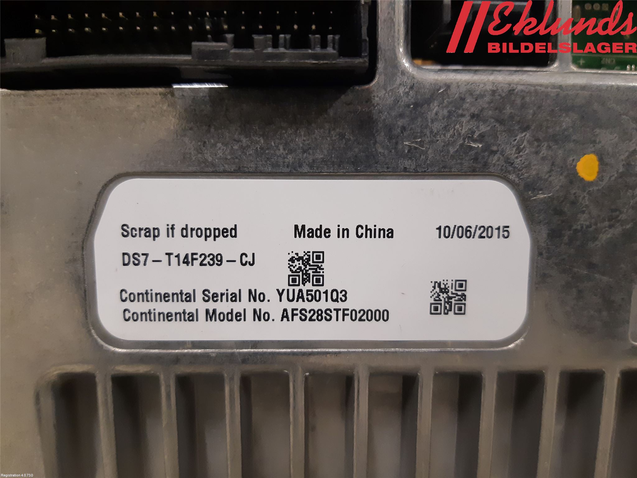 Ford MONDEO 15-22 Cd Radio - Multimediapanel