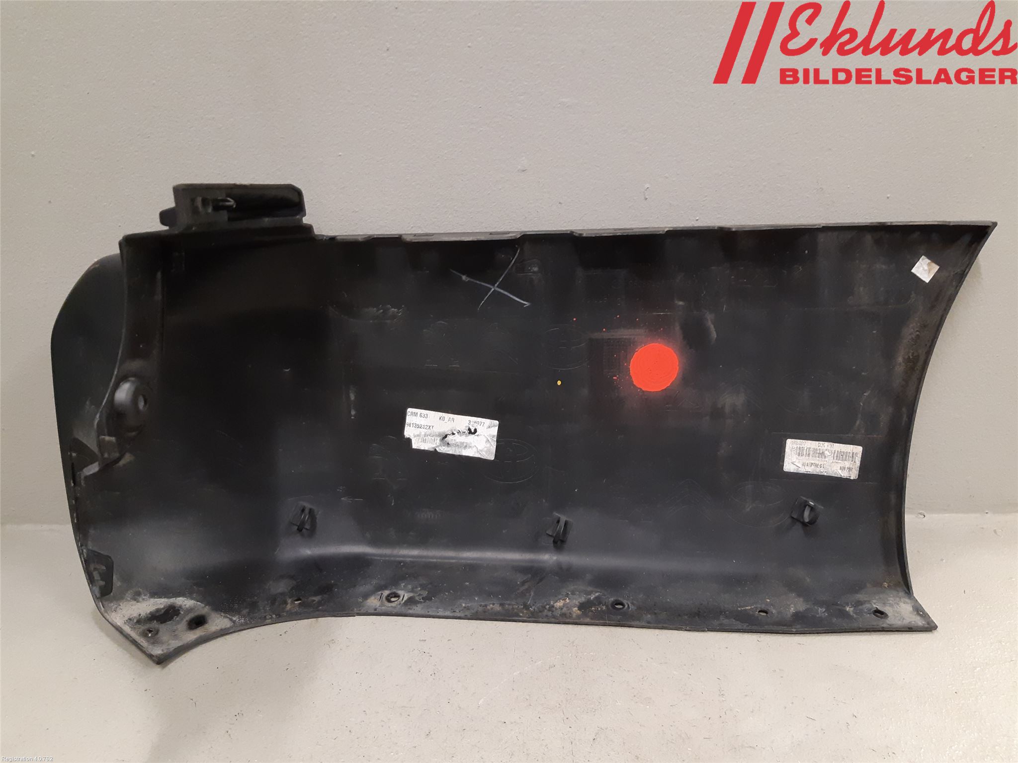 Citroen JUMPY/E-JUMPY 16- Stötfångardel Bak Vä