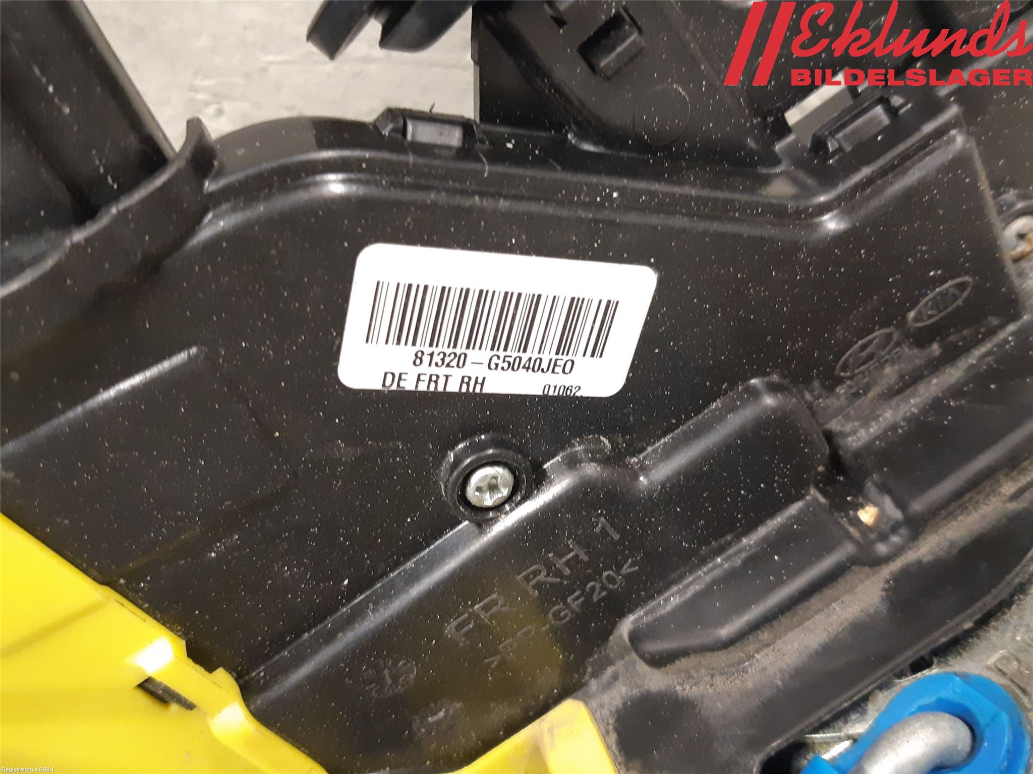 Kia NIRO (DE) 17-22 Låskista-Dörrlås