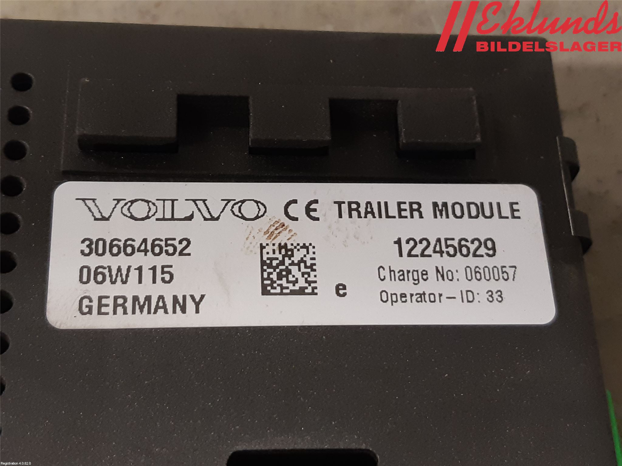 Volvo V70 05-08 Styrenhet Dragkrok