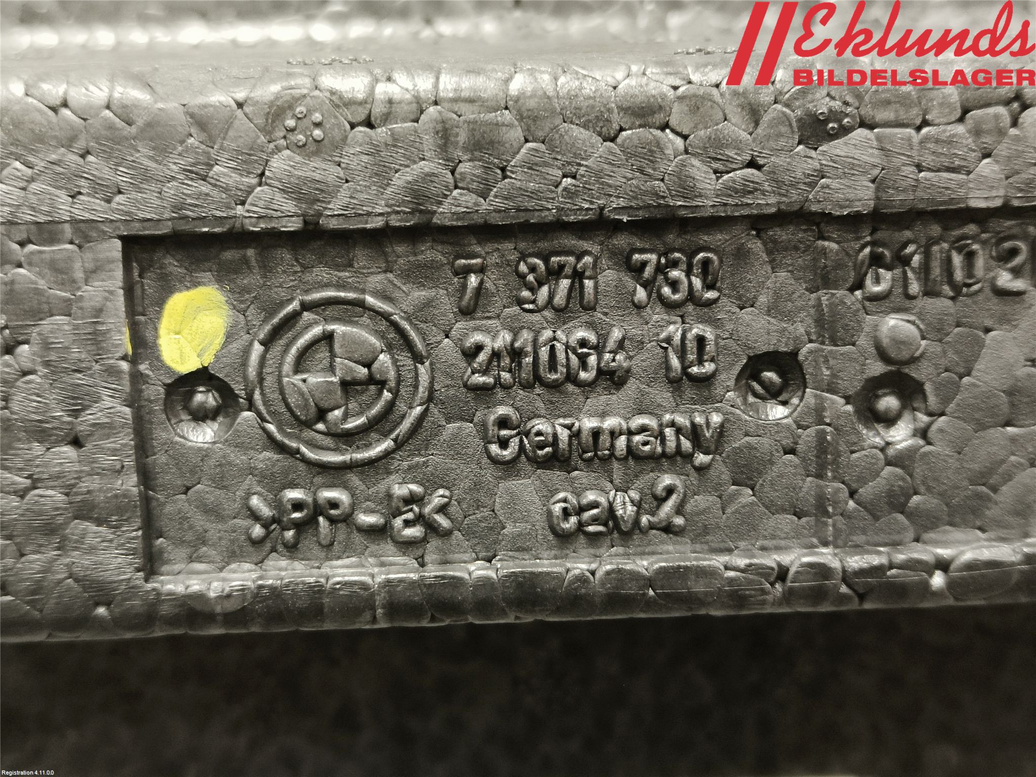 BMW 1 F20/F21 11-19 Stötfångar Deformelement Fram