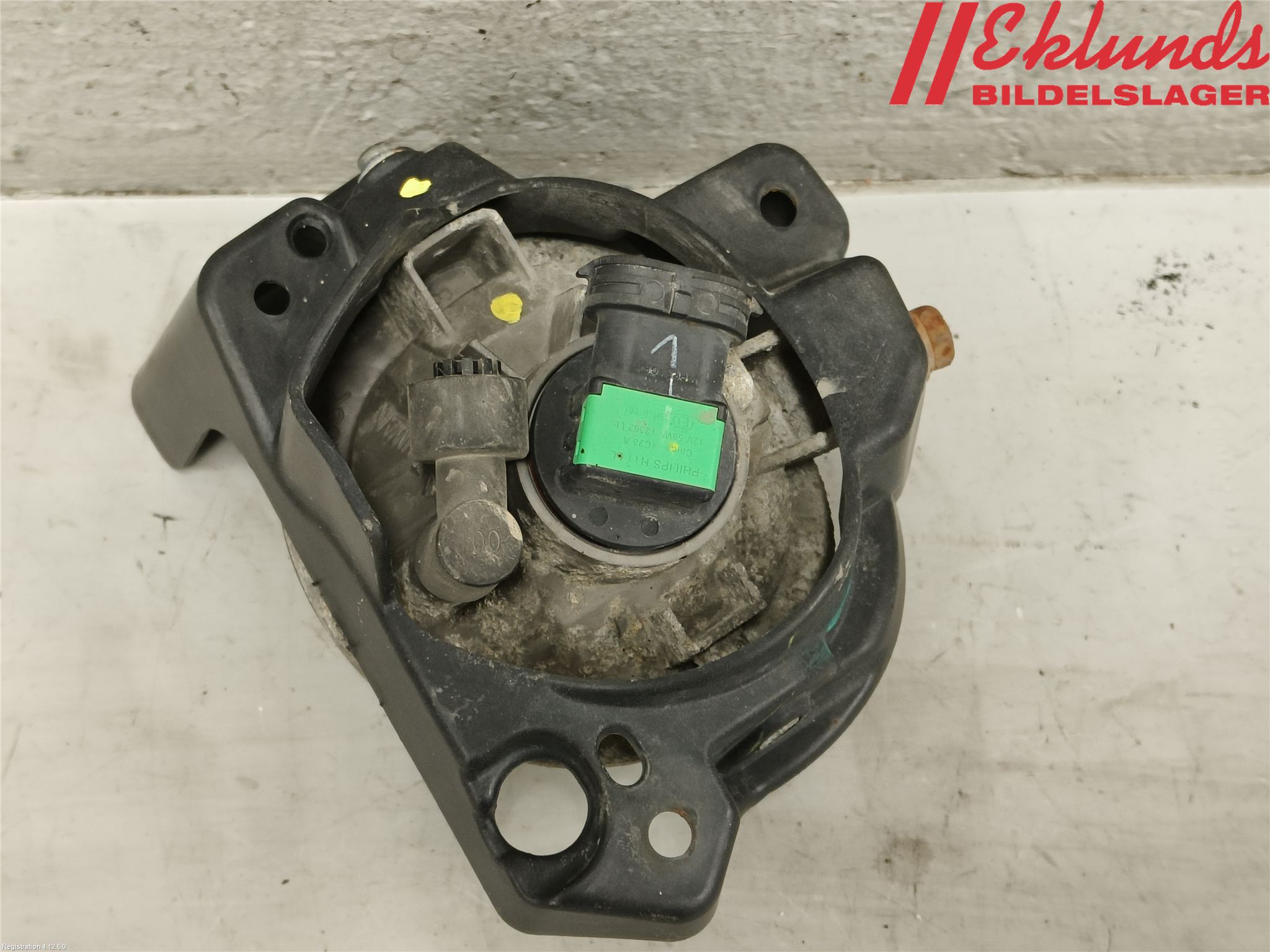 Mazda 3 III 14-19 Dimljus-Varselljus Fram