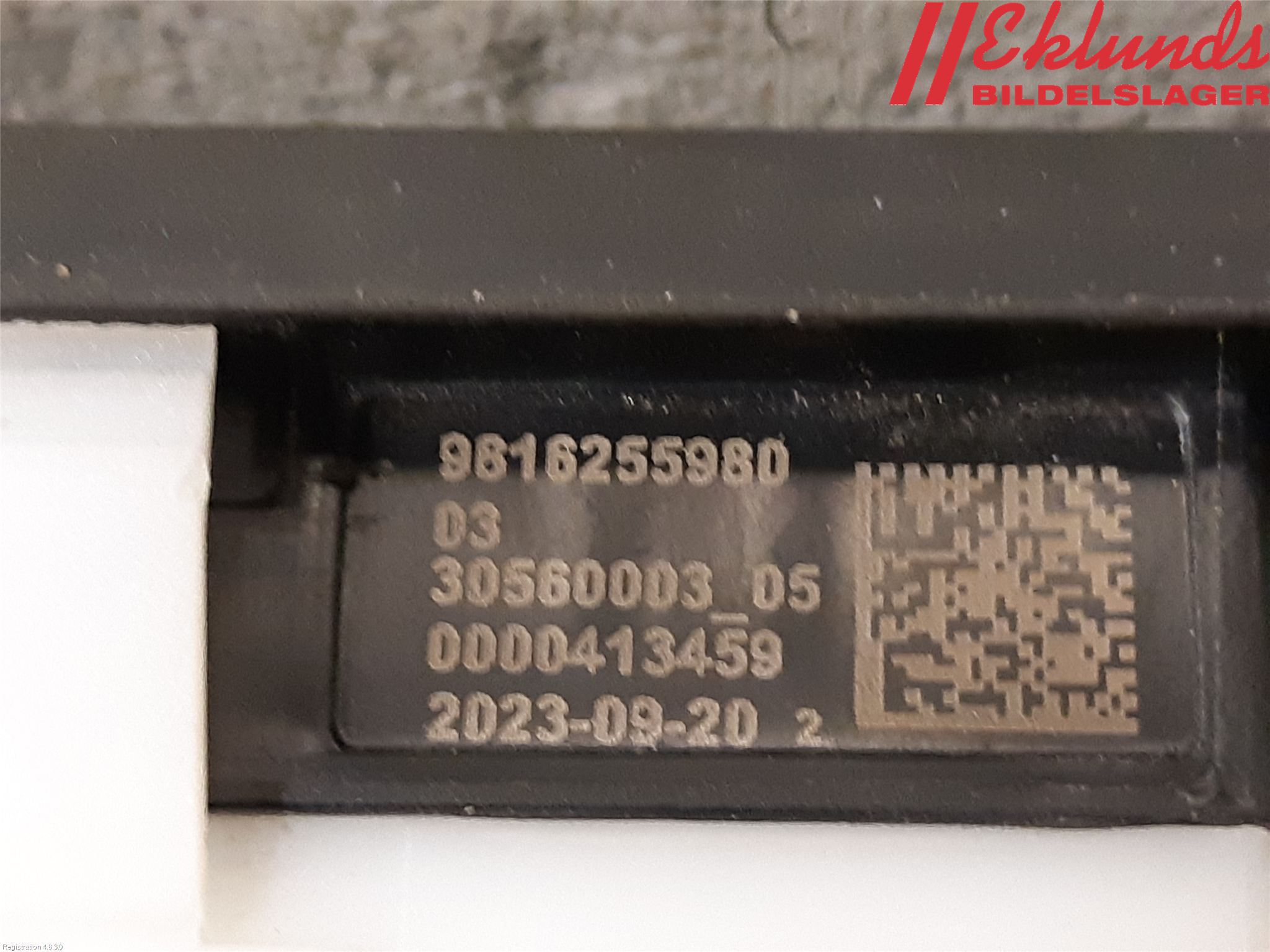 Peugeot 3008 17-24 Bakluckehandtag