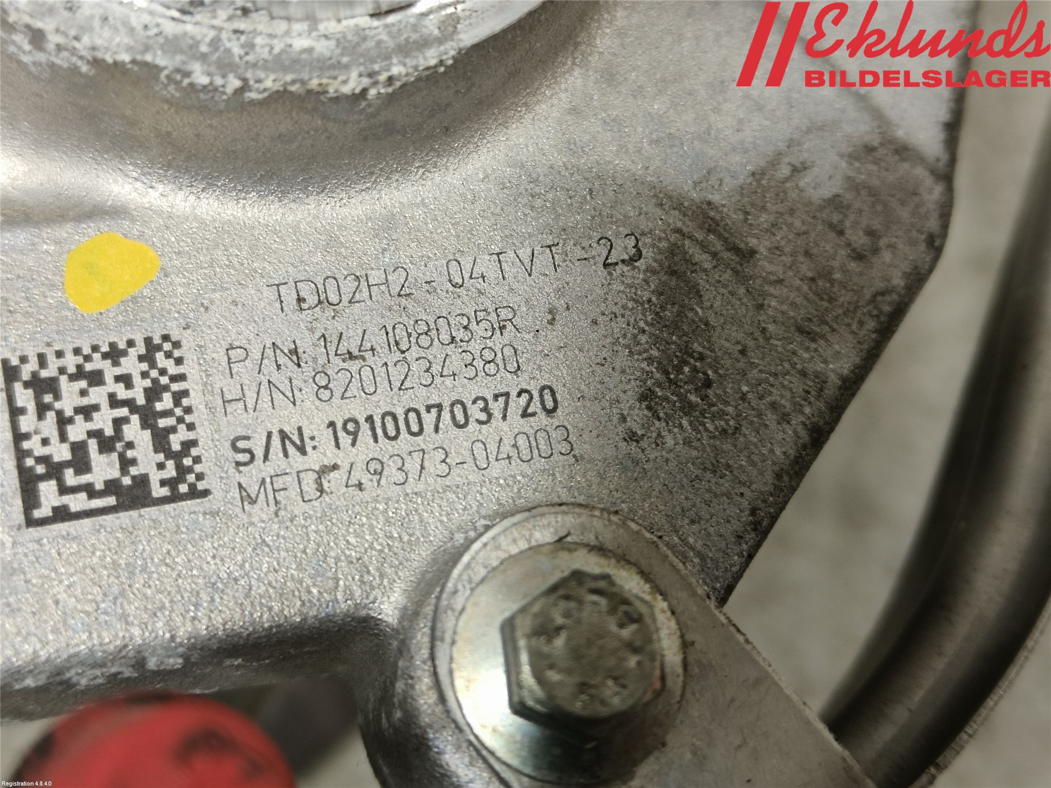 Renault CAPTUR 13-19 Turboaggregat