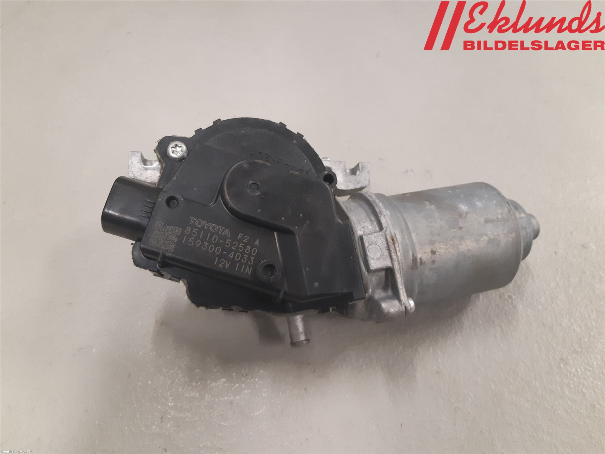 Toyota VERSO-S 11-16 Torkarmotor Vindruta