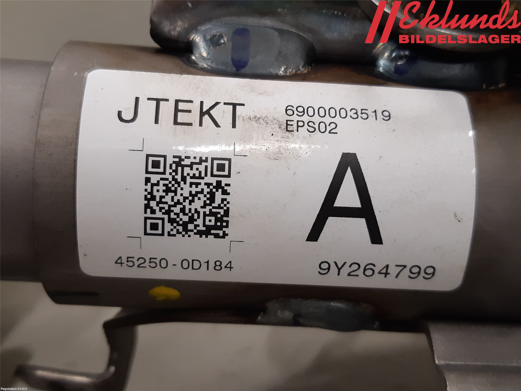 Toyota YARIS XP130 15-20 Rattaxelagg Med Inb Servo