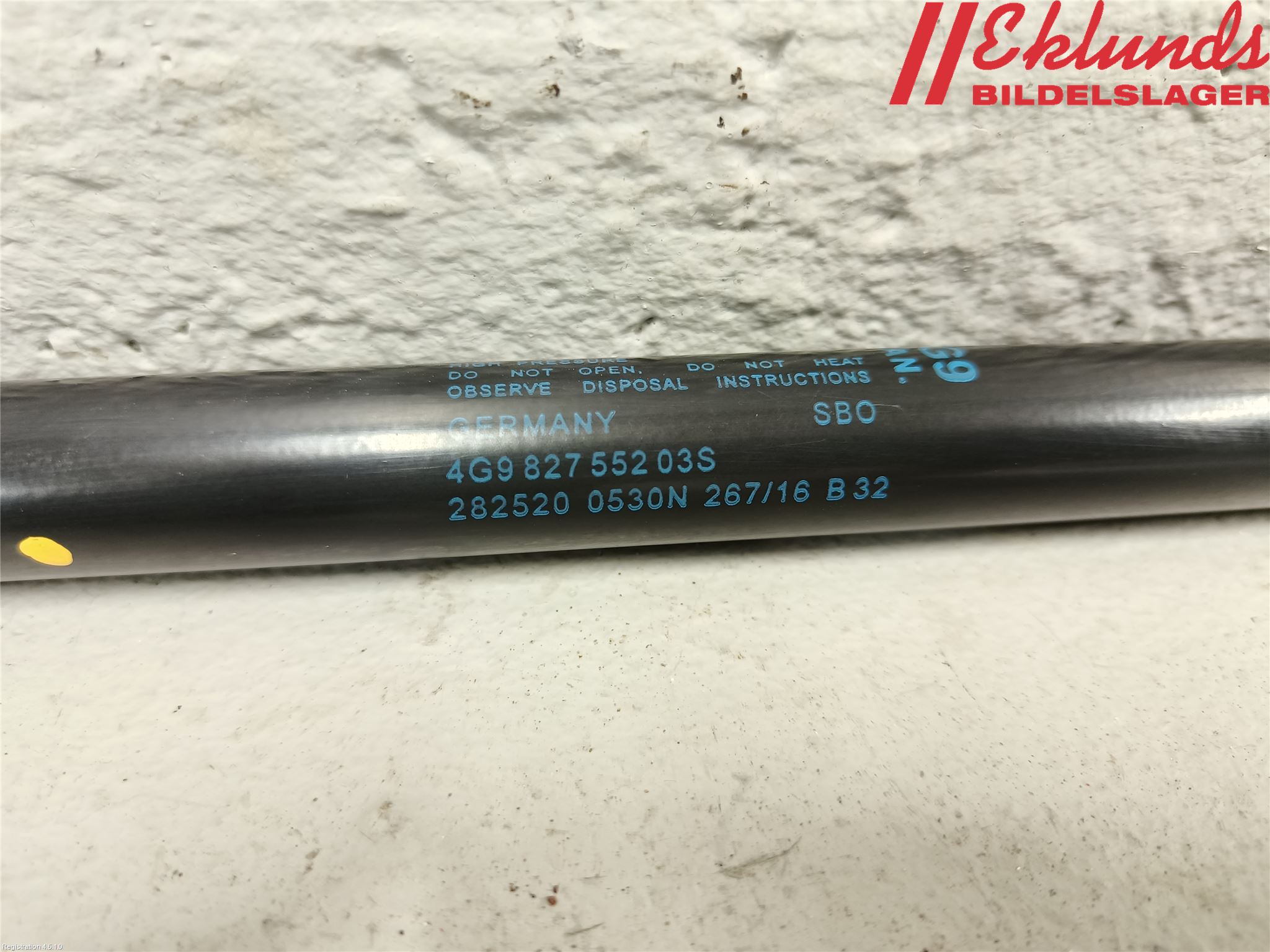 Audi A6/S6 4G 11-18 Gasfjäder Baklucka