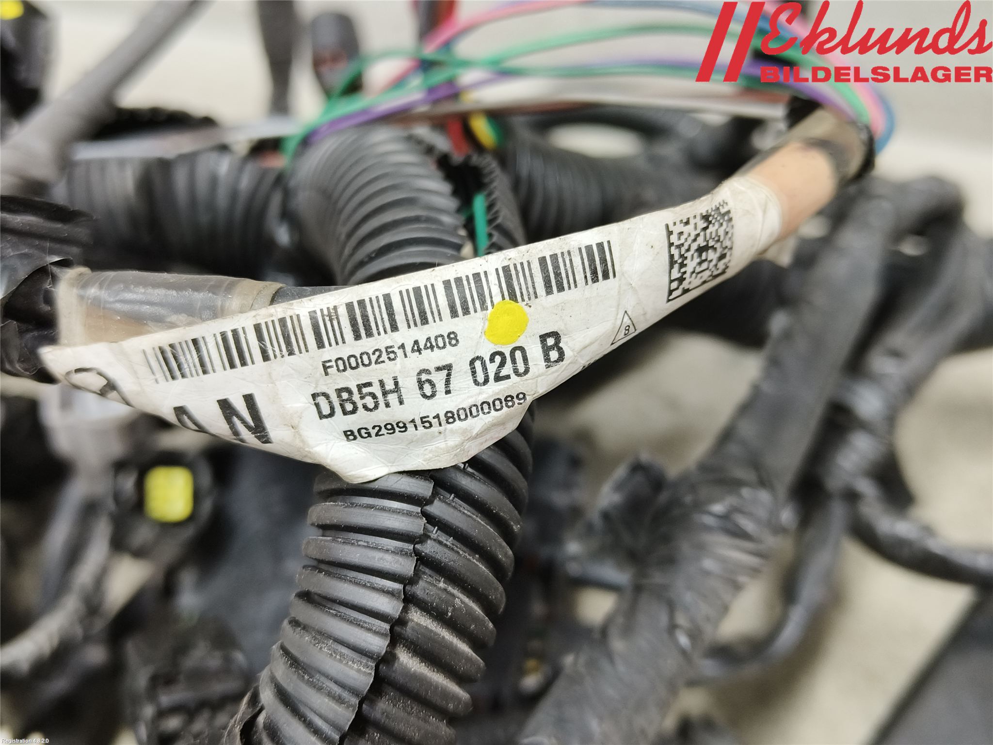 Mazda 2 (DJ) 15-22 Kabelhärva