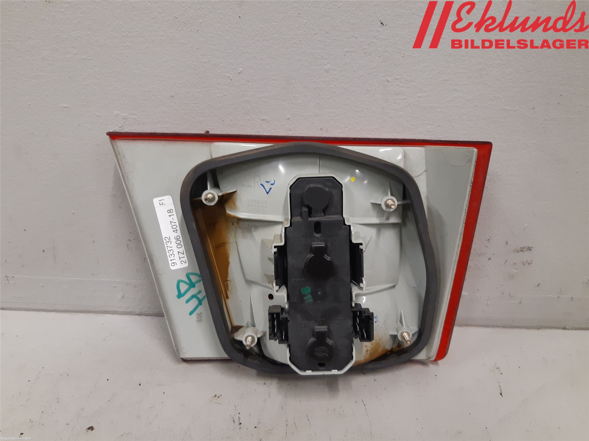 Volvo 960 91-97 Bakljus Lucka Hö