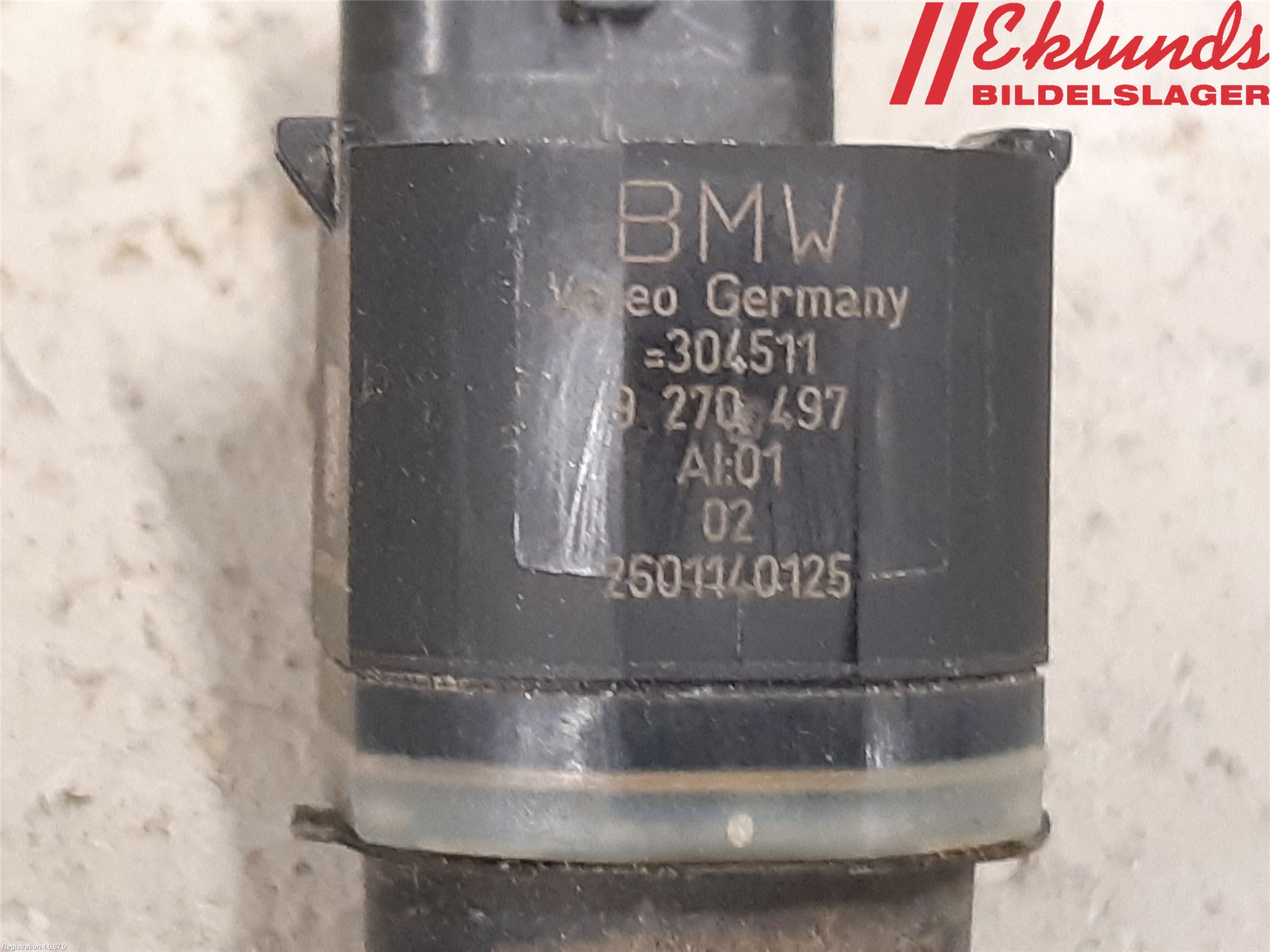 BMW 5 F10/F11/F18 09-17 Parkeringshjälp Backsensor