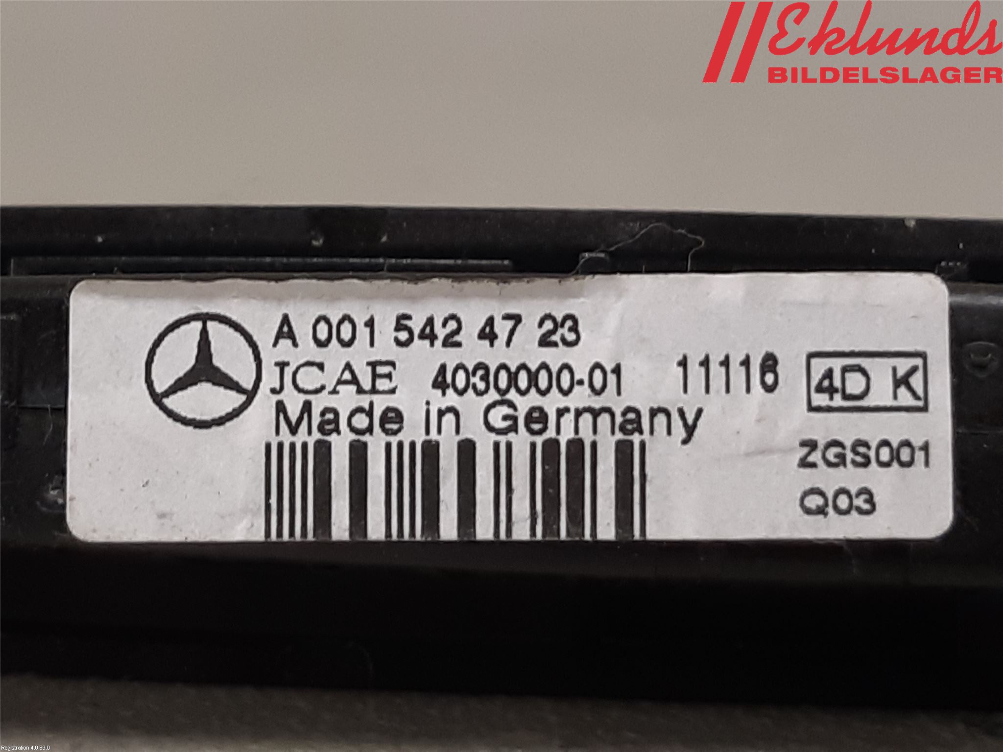Mercedes-Benz MB CLS (C218/X218) 11-17 Kontrolldisplay