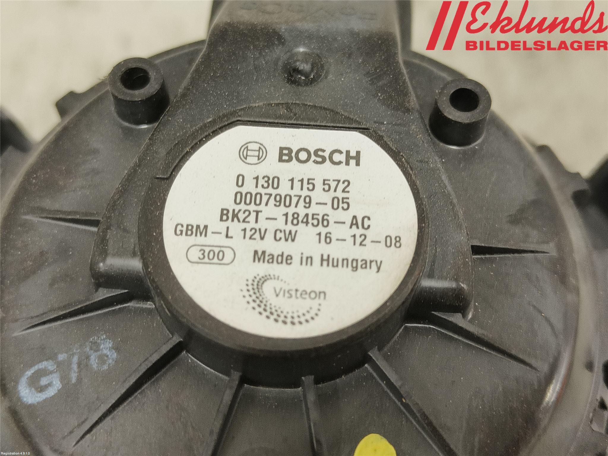 Ford TRANSIT SKÅP/BUSS 14-22 Värmefläkt