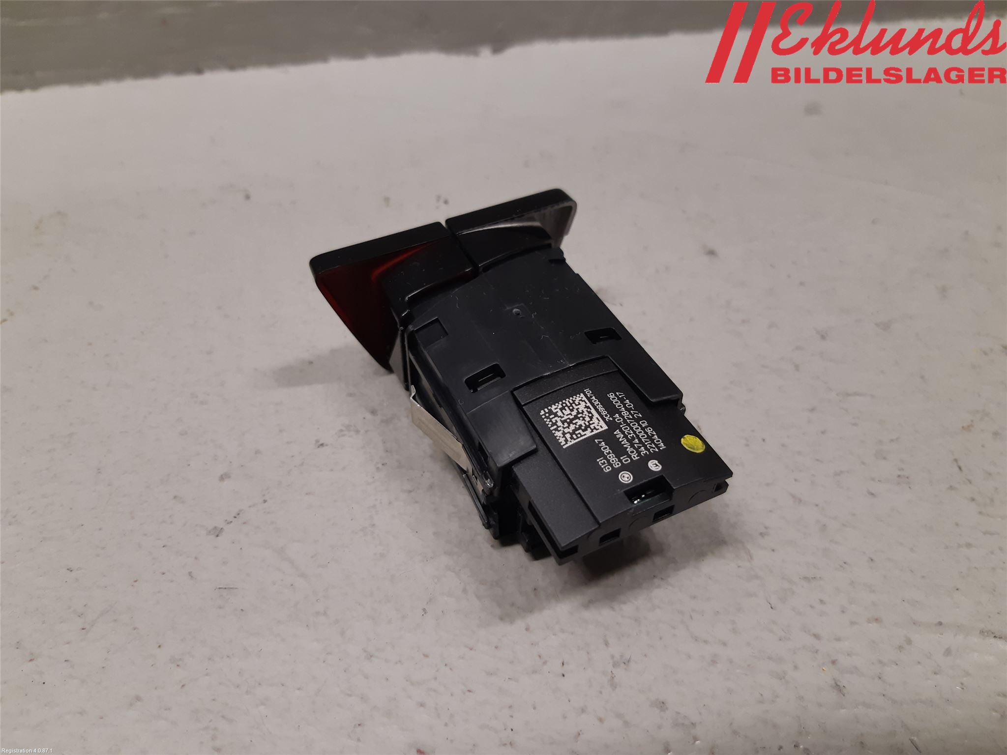 BMW 5 G30/G31/F90 17-23 Strömställare Varnings