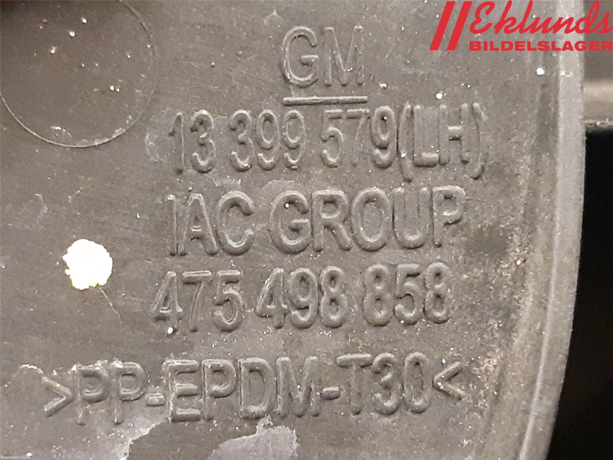 Opel CORSA E 15-19 Stötfångarfäste Bak Vä