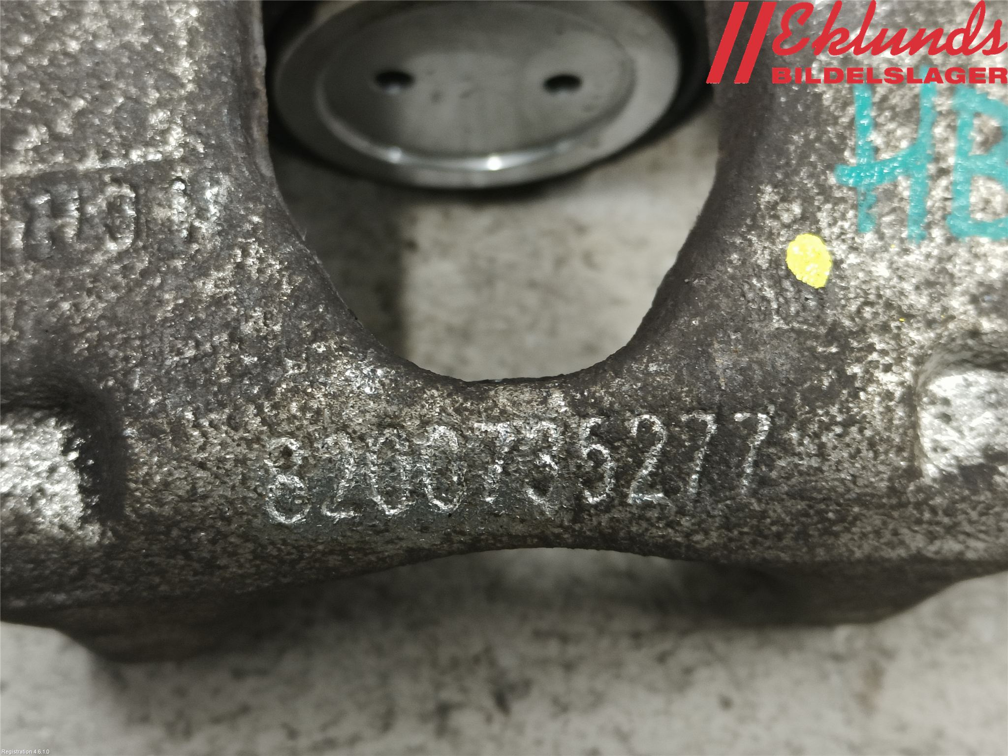 Opel MOVANO B 10-22 Bromsok Bak Höger